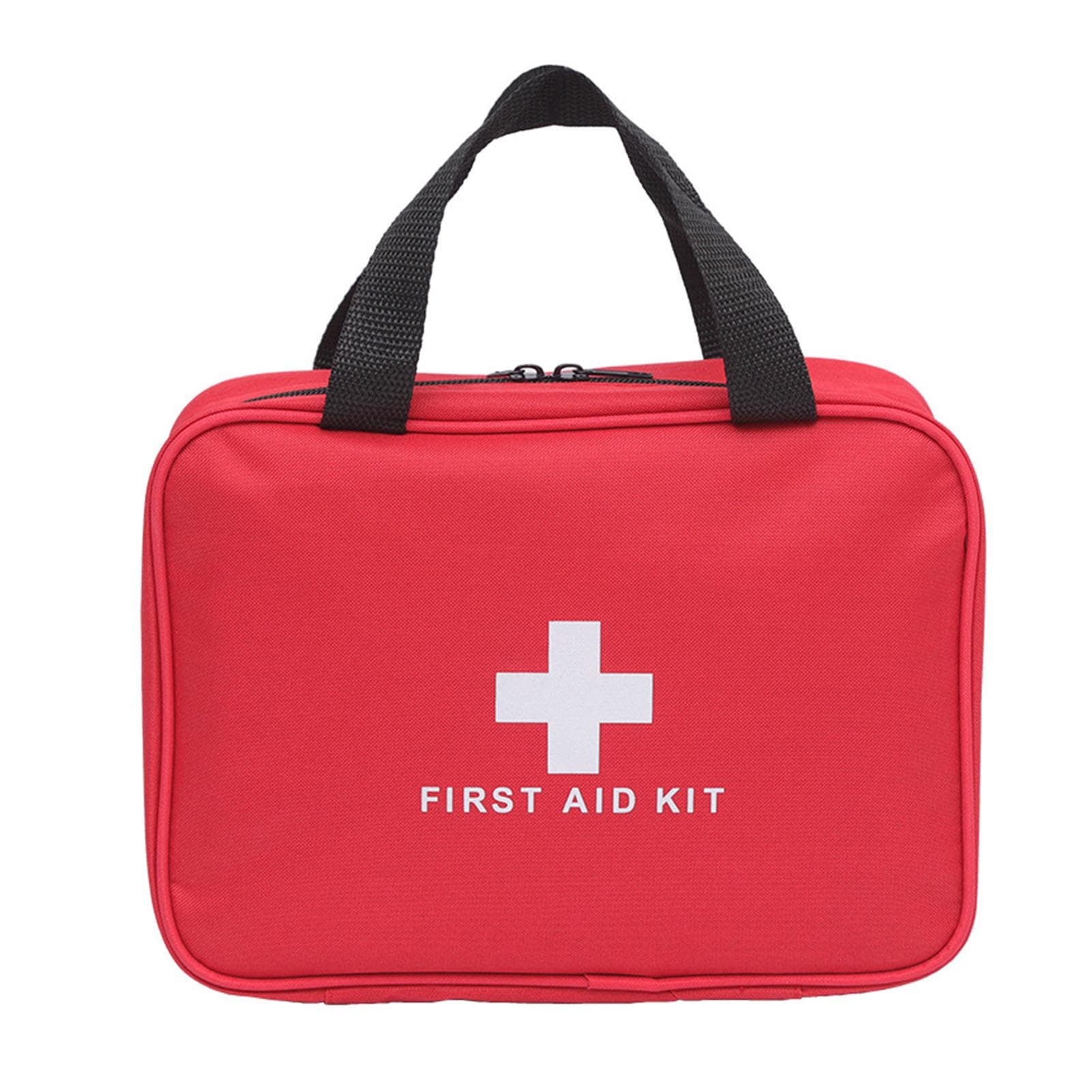 Emergency Bag Zipper Closure Emergency Medical Bag with Carrying Handle Oxford Cloth Portable