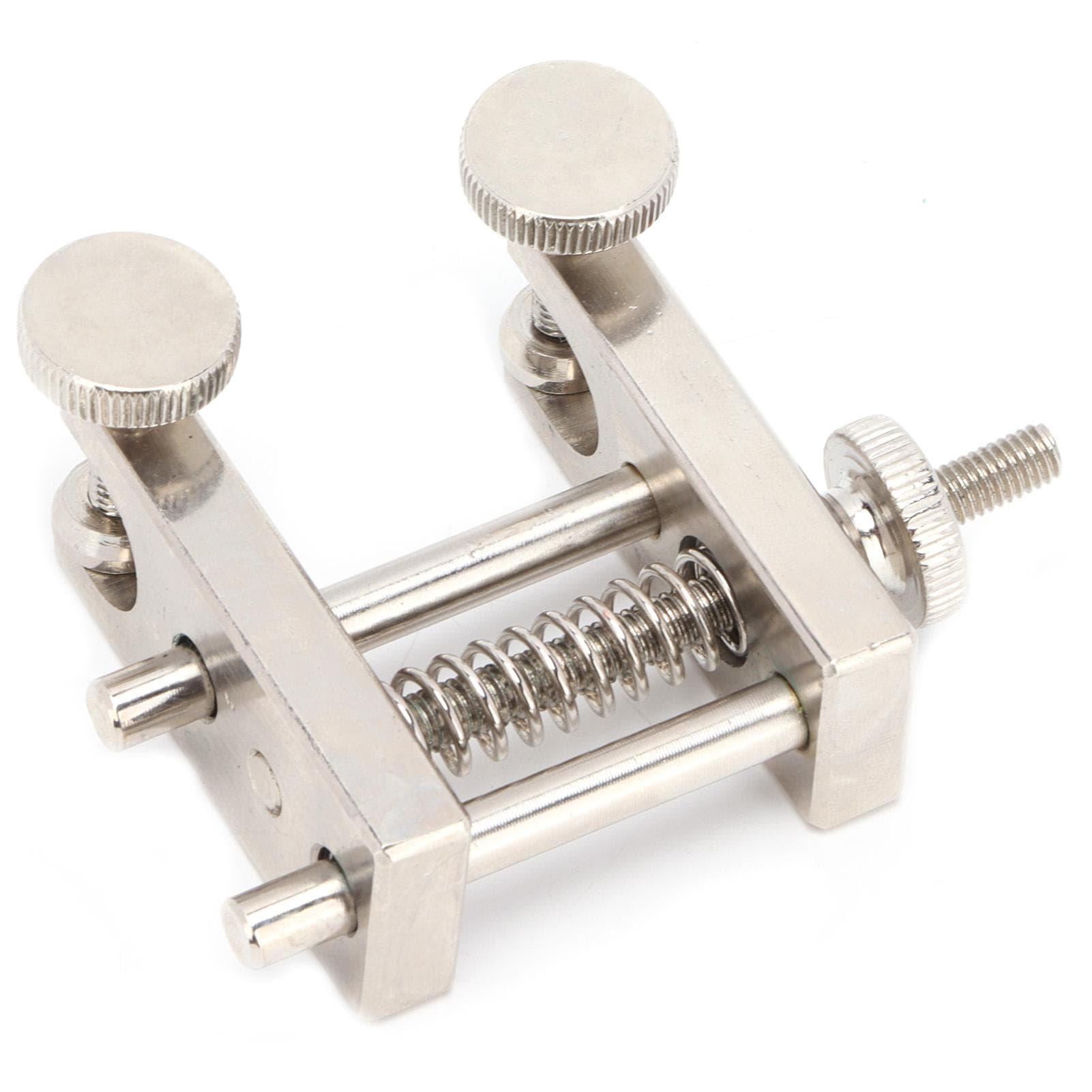 Violin Edge Clamp Crack Repair Tool Luthier Making Viola Cello Mounting Head FixtureSilver silver