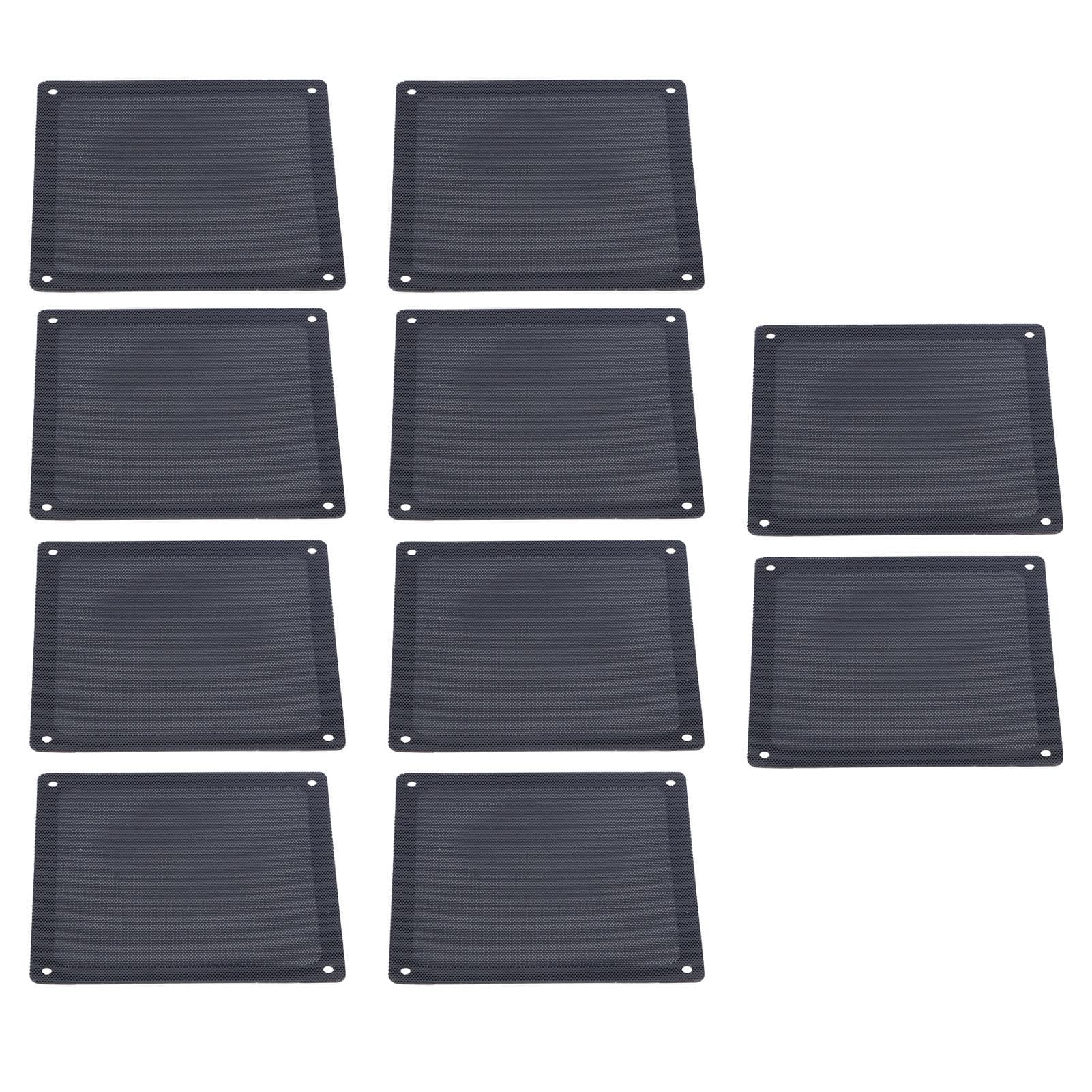 10PCS 14 X 14CM Computer Fan Filter Grill Superior Heat Dissipation PVC Mesh Magnetic Fan Dust