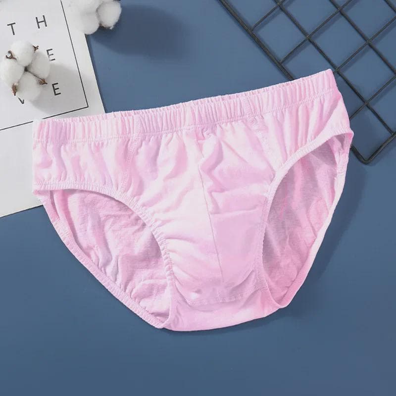 Men's Loose & Breathable 100% Cotton Underwear - Extra-Large Sizes for Young & Middle-Aged Men 2XL (120-145 kg)