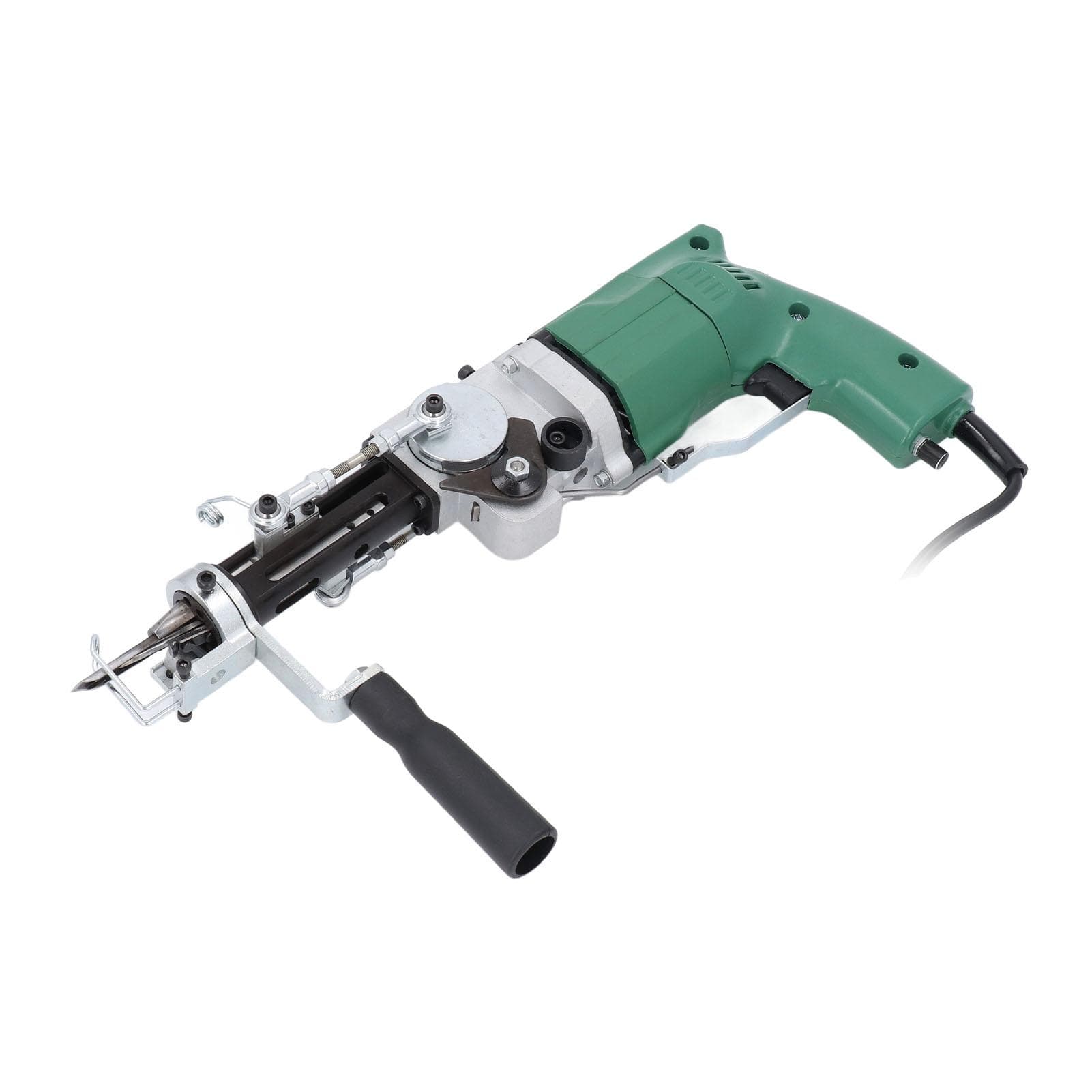 Cut Pile Rug Tufting Gun 360 degrees Adjustable Handle Carpet Weaving Machine Hand Tufting Gun US Plug UK Plug