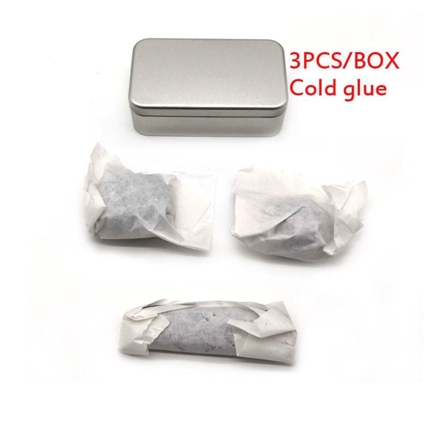 3Pcs Cold Glue Clay Car Body Paintless Dent Bump Repair Tool Fit Puller Tab