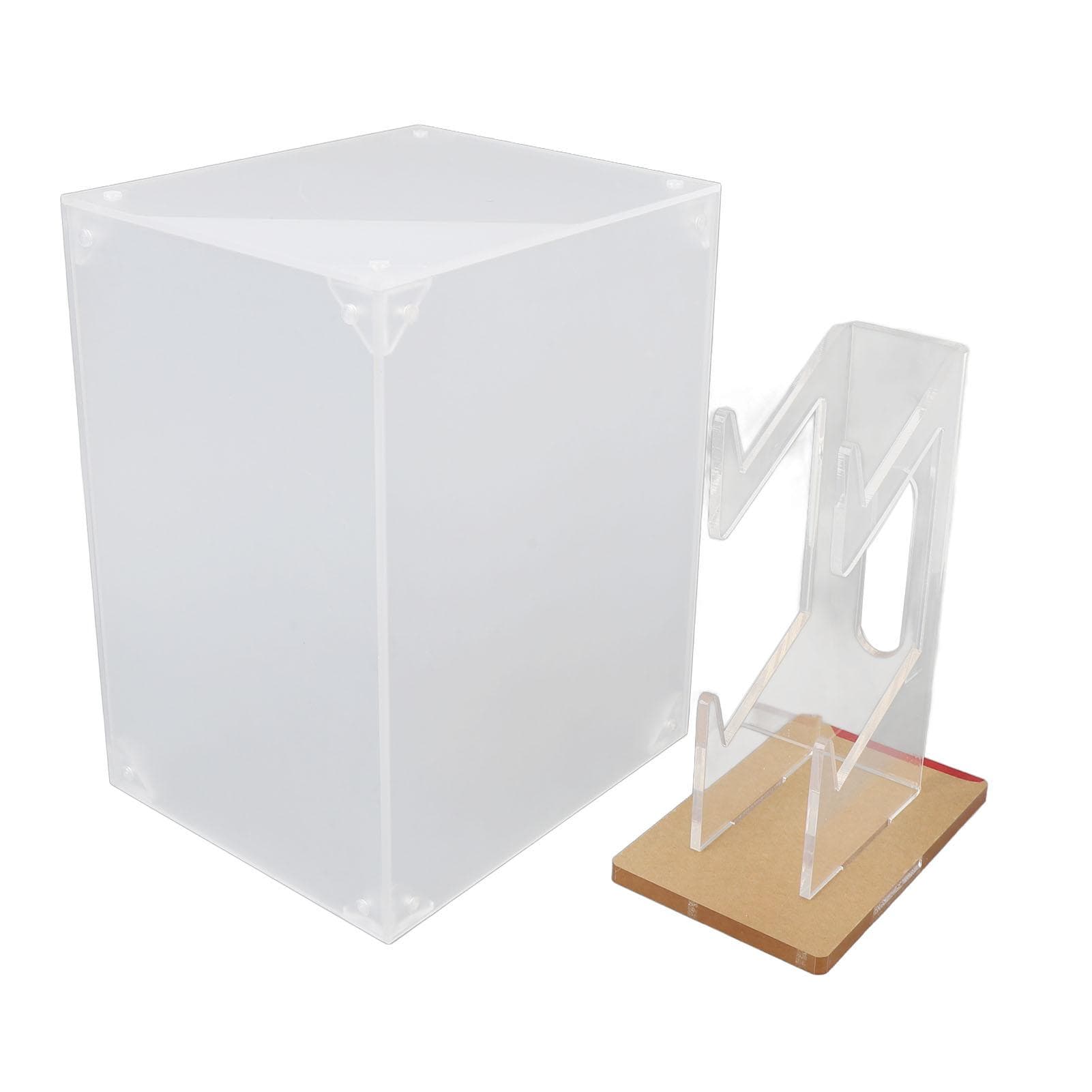 Game Controller Holder Universal with Dust Cover 2 Layer Transparent Acrylic Detachable Gamepad