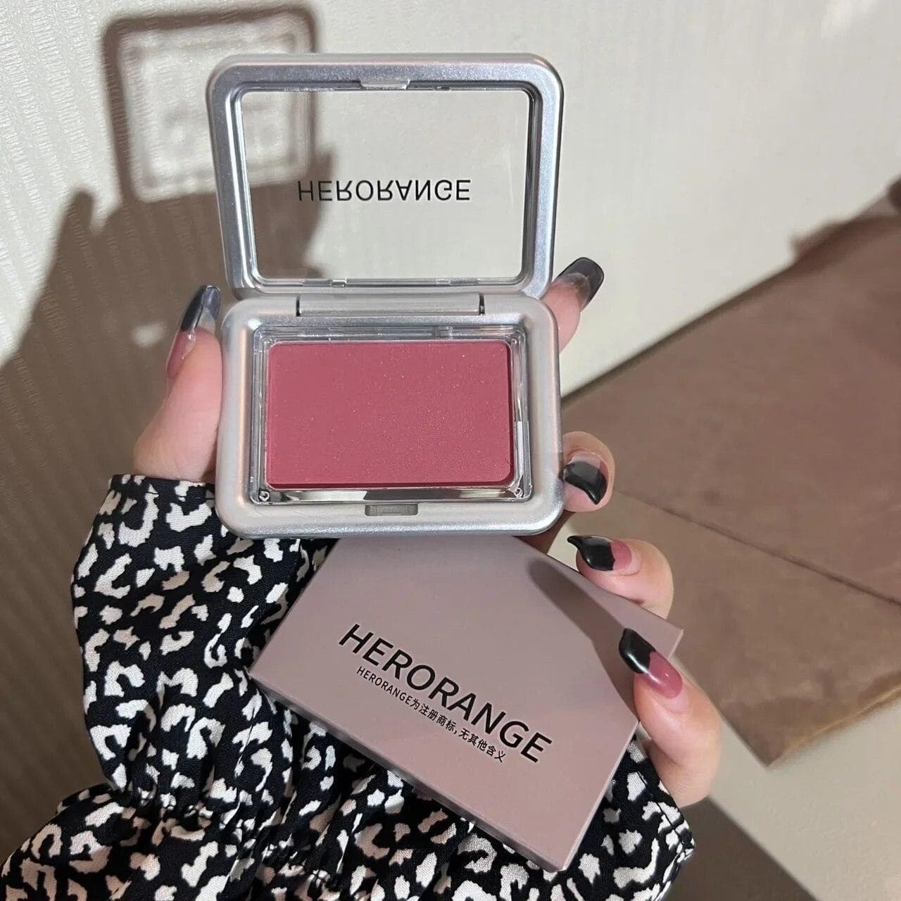 5 Colors Face Blusher Palette Natural Long Lasting Makeup Rouge Peach Pink Cheek Contouring Blush Cosmetics
