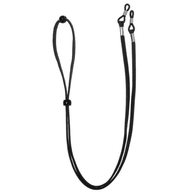 Fashion Adjustable Glasses Chain Face Mask Lanyards Non -Slip Anti -Lost Wearing Holding Wire Comfort Sunglasses Cord Neck Strap black