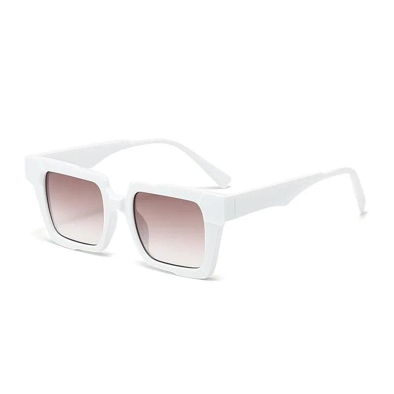 New Fashion Square Frame Sunglasses UV Protection Men Women Outdoor Travel Color Personality Europe US Style