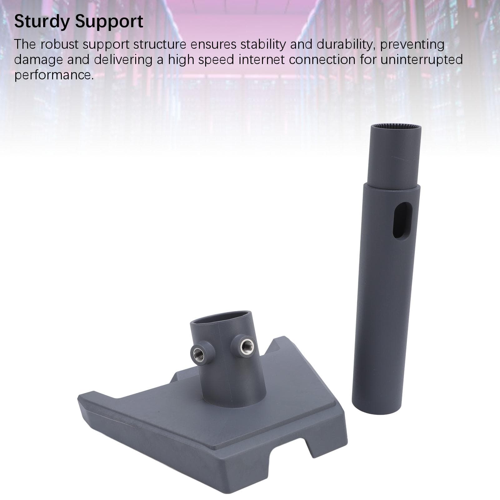 Pivot Roof Mount for Gen 3 V3 Aluminum Alloy Adjustable Rain Proof Satellite Pole Mounting Kit for