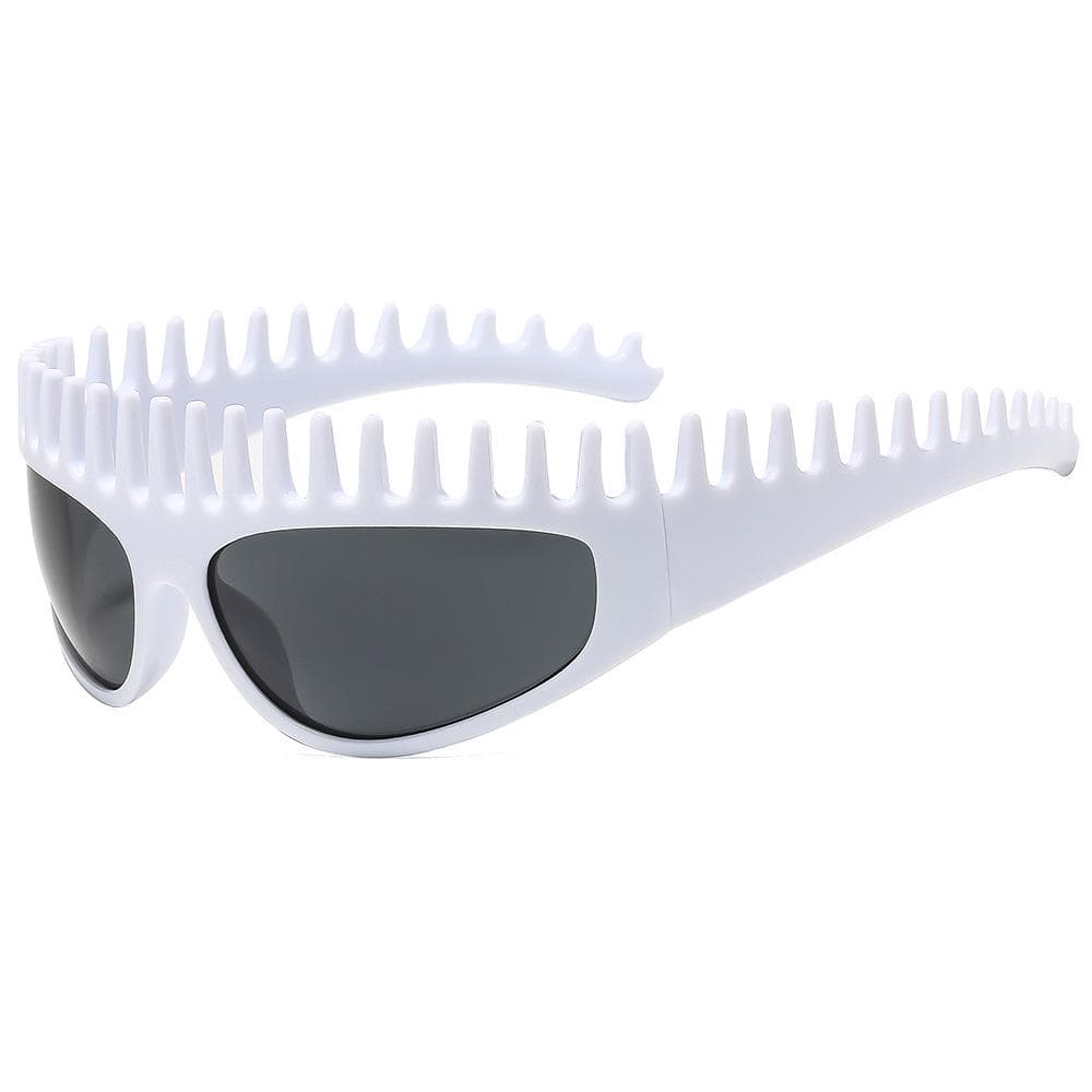 New Vintage Ellipse Y2K Sunglasses Women Men Round Sun Glasses Oval Eyewear for Male Female MULTI