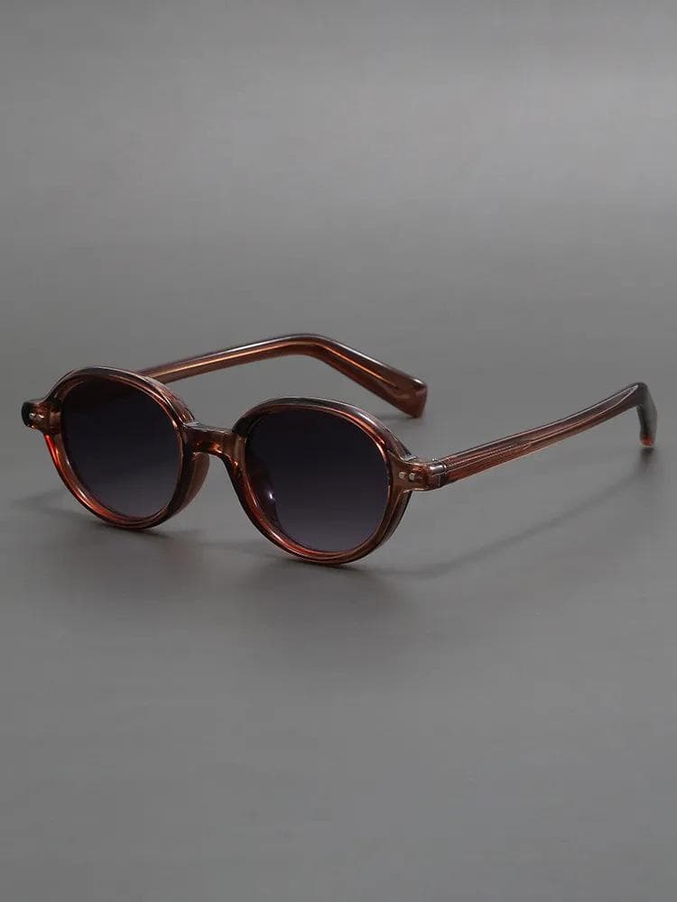 New Small Oval Sunglasses For Women Designer Fashion Luxury Shades UV400 Vintage Sun Glasses