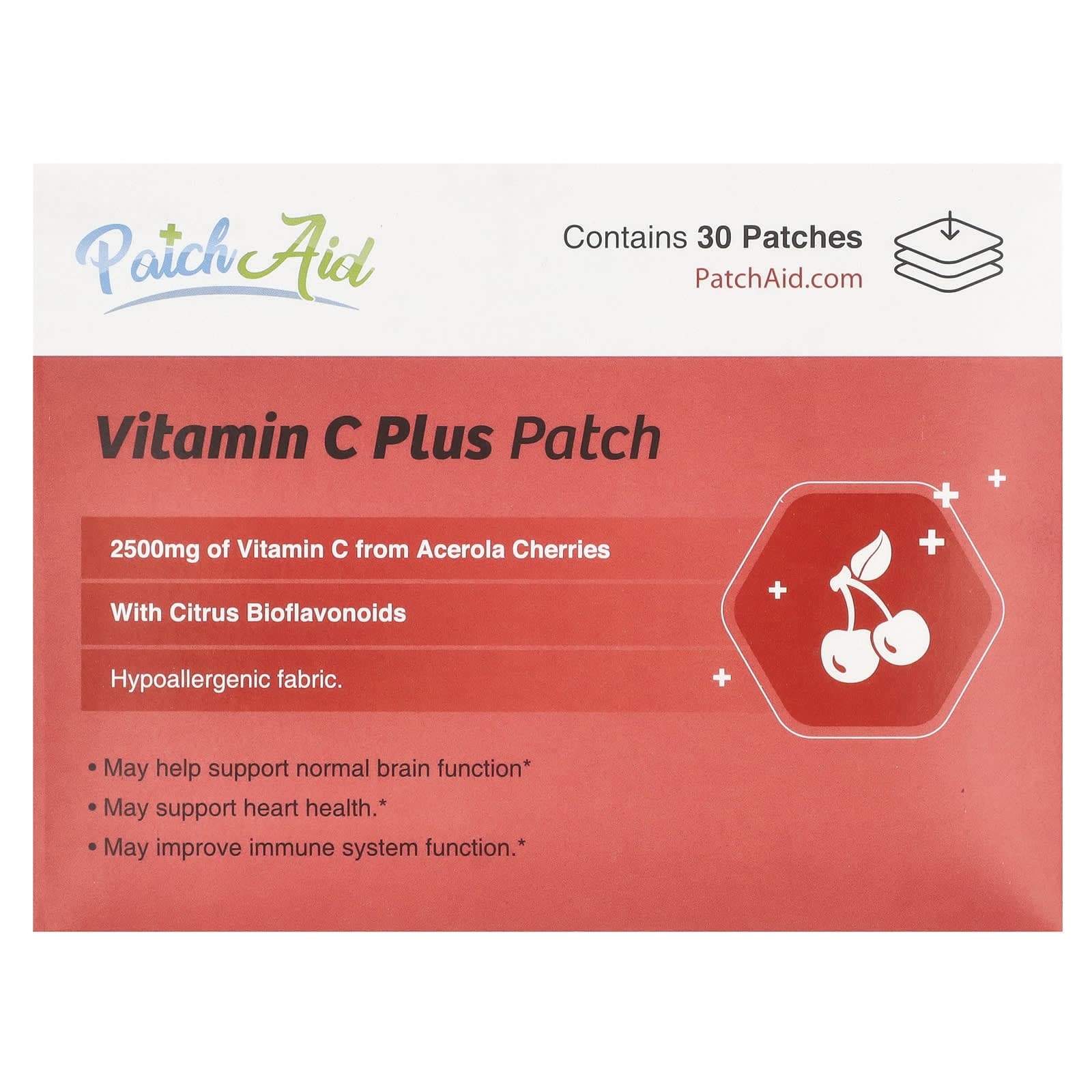 PatchAid, Vitamin C Plus Patch, 30 sheets