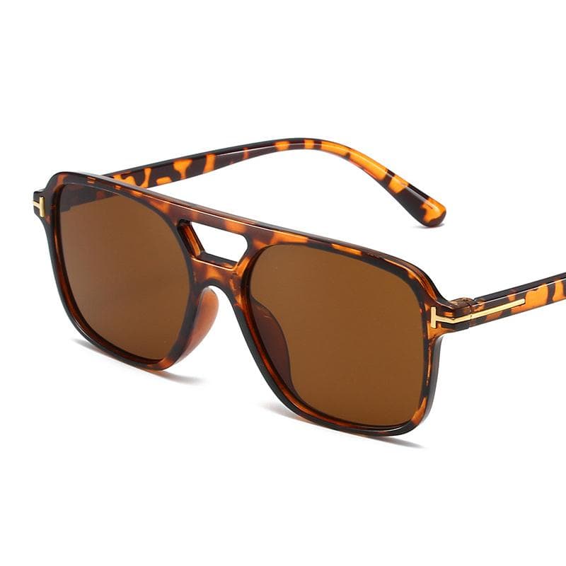 Vintage Rectangle Sunglasses Women Retro Brand Mirror Sun Glasses Female Black Blue Fashion Candy Colors As Picture