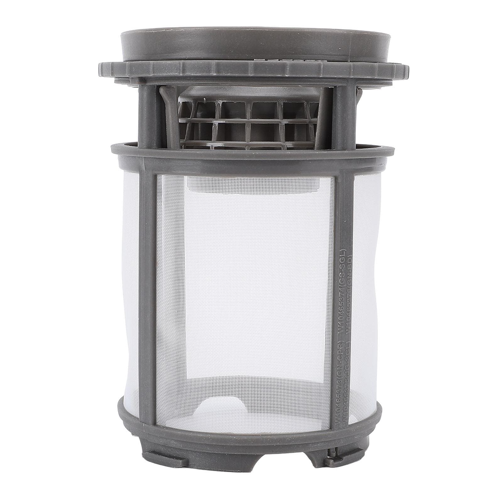 W10872845 Dishwasher Pump Filter Cup ABS Dishwasher Filter Replacement for 66512723K310