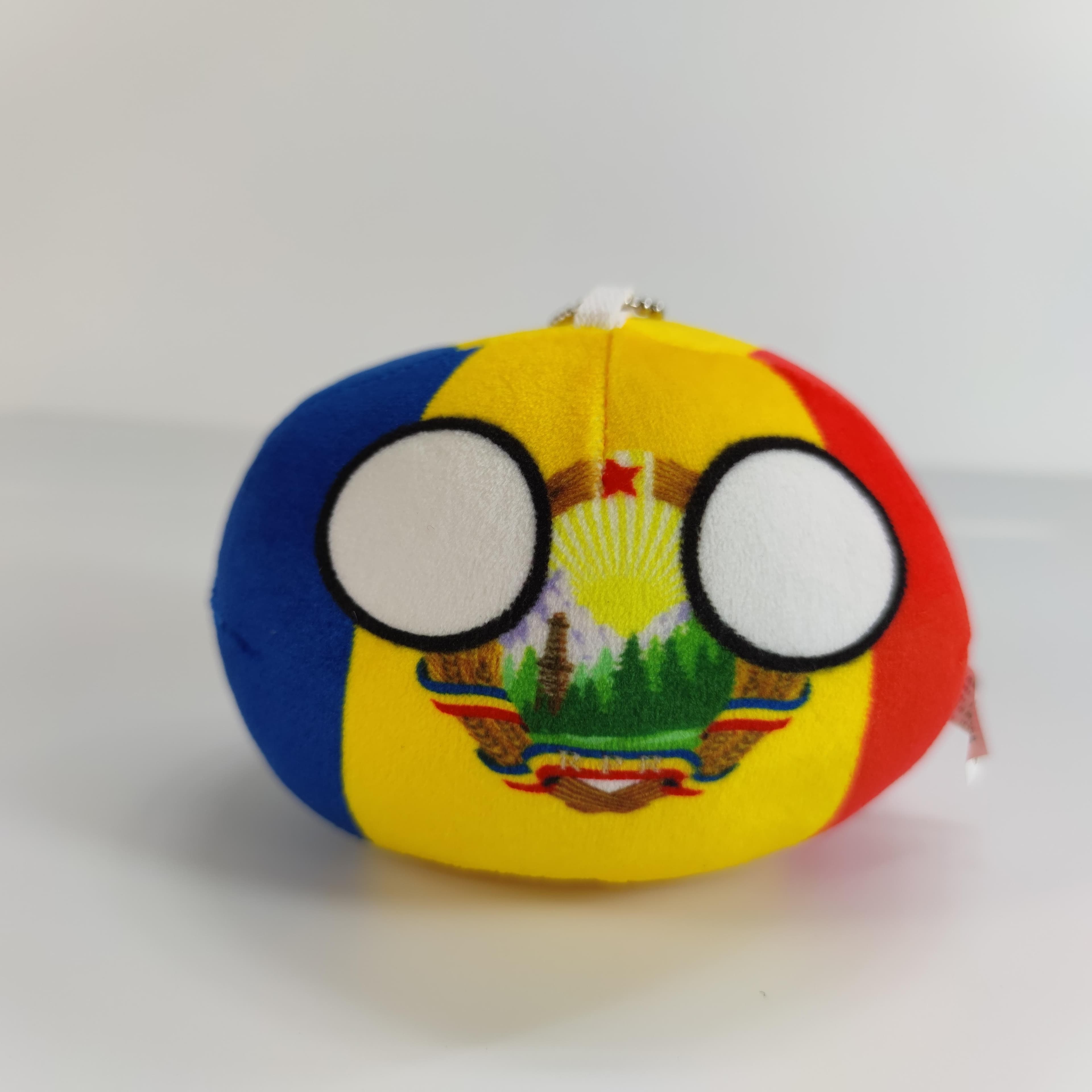 10cm Polandball Mini Plush Toy Kazakhstan Israel Palestine Iraq Egypt Countryball Anime Peripheral Gifts Romania