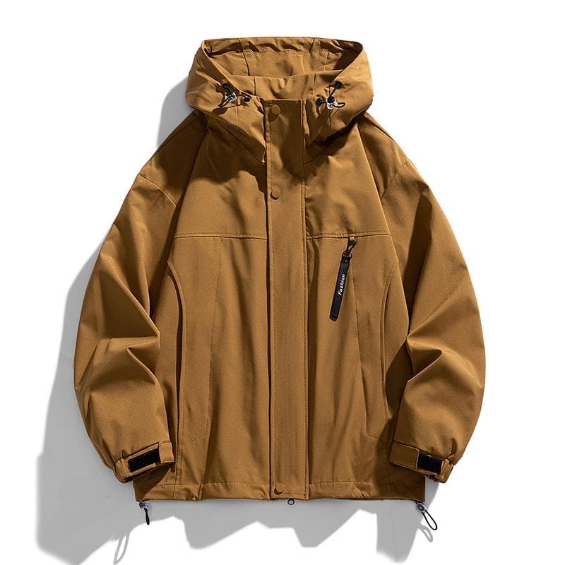 M-8XL Oversized Jacket Men's Hooded Jacket Work Suit M