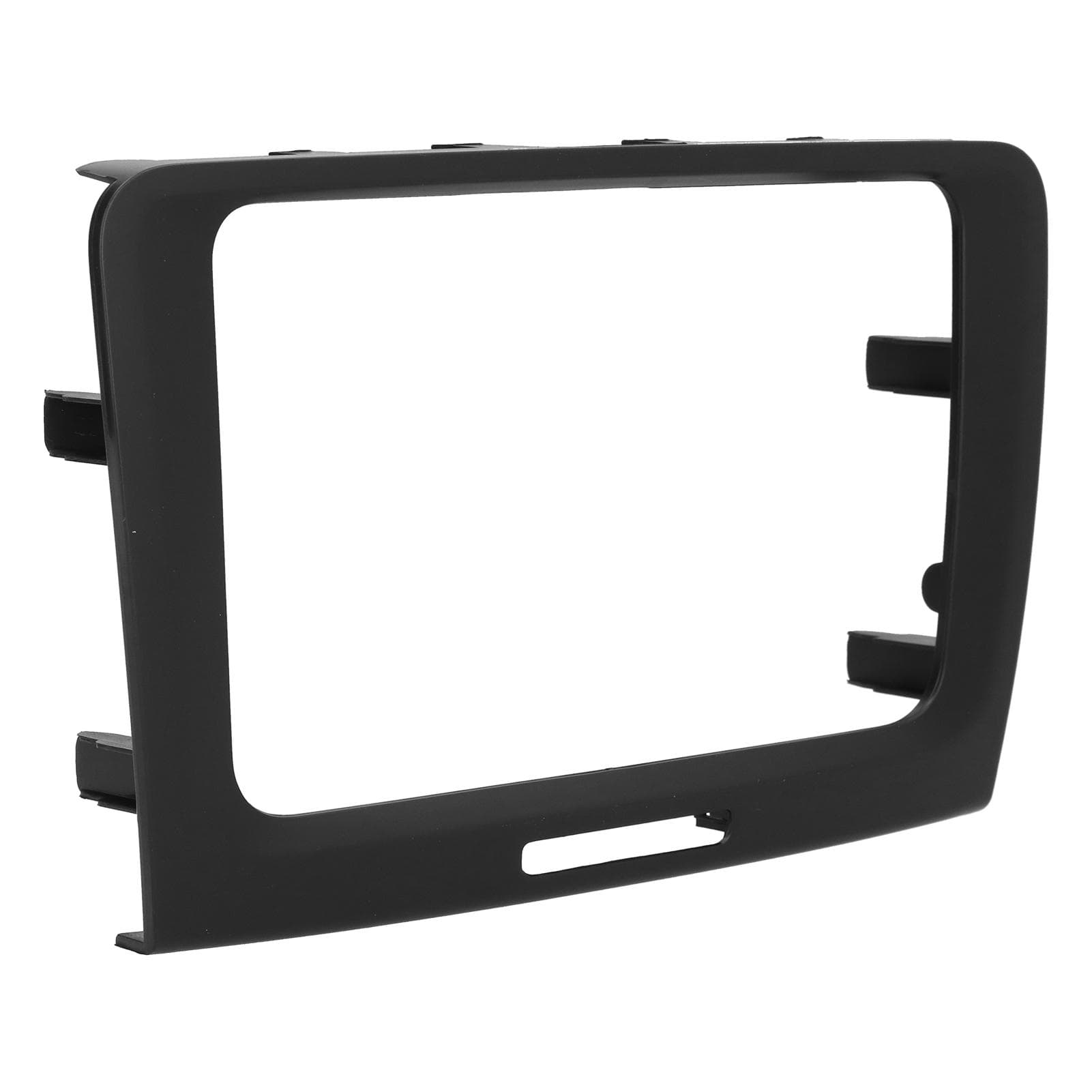 2?DIN Navigation Frame ABS Center Control Dashboard DVD Plate for Superb 2009?2014