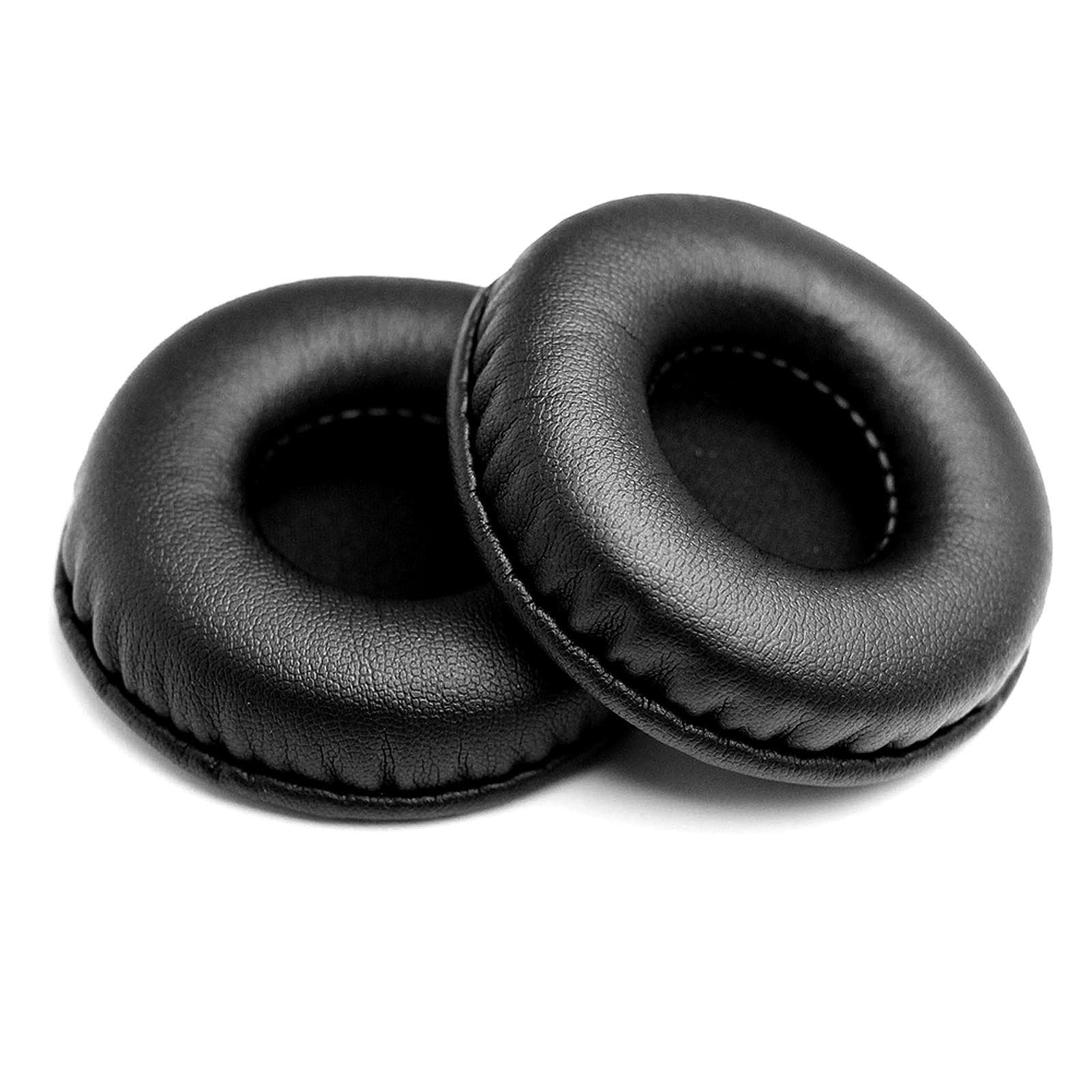 Replacement Ear Pads PU Leather Ear Cushions Replacement for SONY/Pioneer/Sennheiser/Motorola/Razer/Panasonic/RAPOO Headphone Ear Pads 90mm Black 90mm