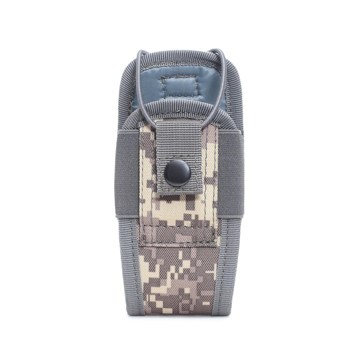 Outdoor Sports Multi-functional Tactical Waist Pack Molle System Wireless Walkie-Talkie Pouch Military Fan Camouflage Accessory Bag ACU