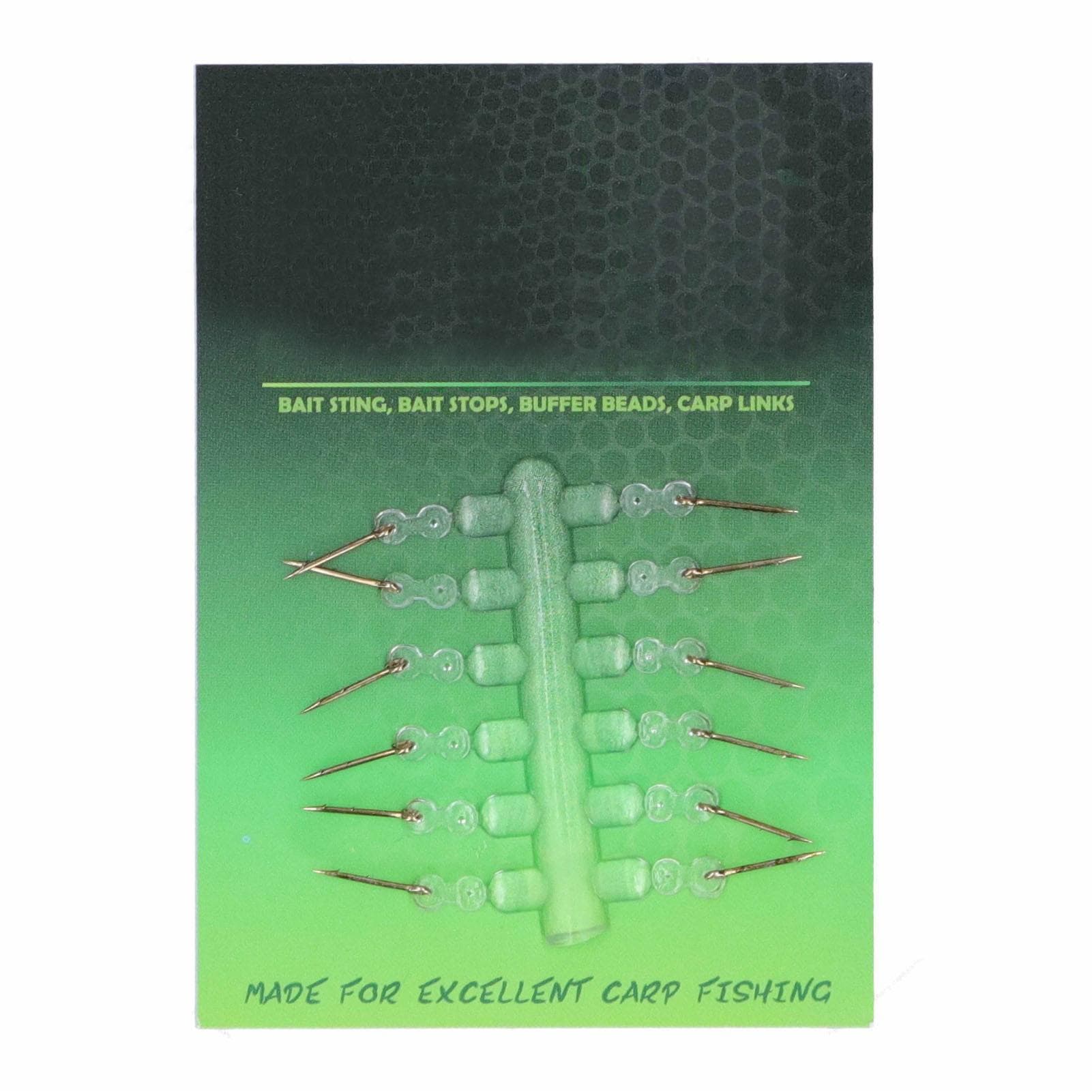 Carp Fishing Bait Spike Lure Hook Sting Pin with Silicone Ring Fishing Accessories15mm/0.59in