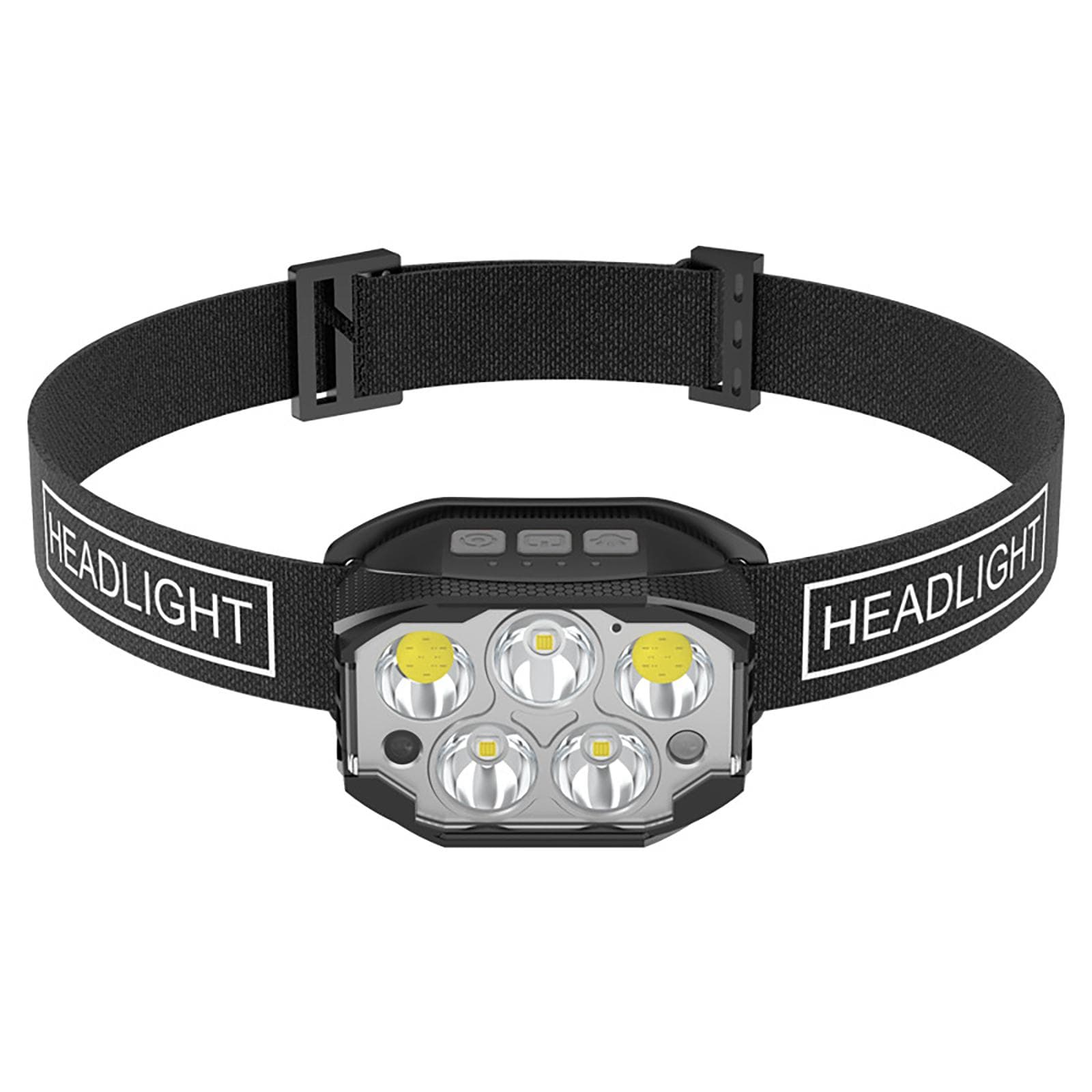 Head Lamp Rechargeable High Brightness Fishing Ultra Long Life Flashlight Induction Light 1pc