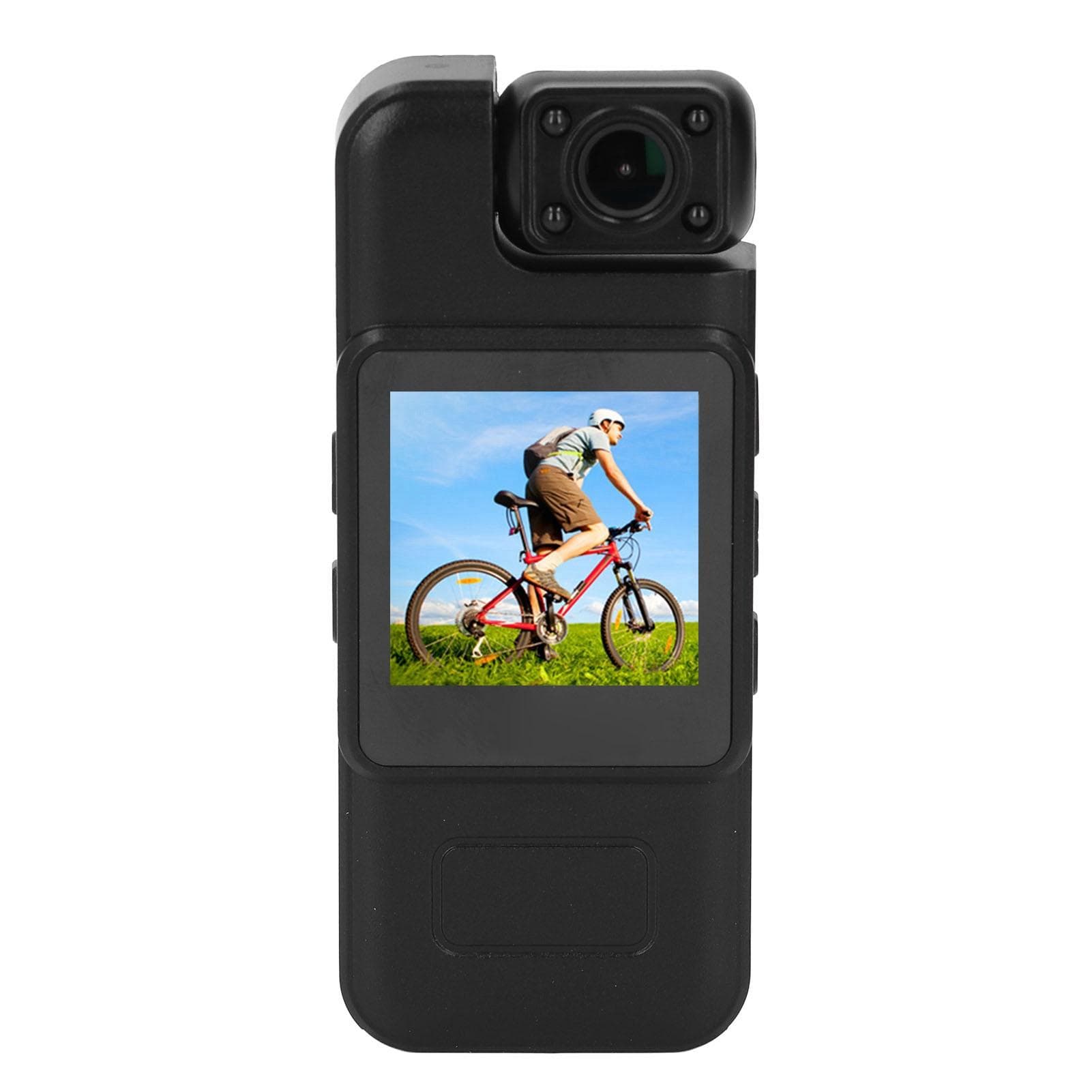 Portable Camera 1.54 Inch 240x240 Color Screen 4K Video Recorder Movement Detection Loop Recording