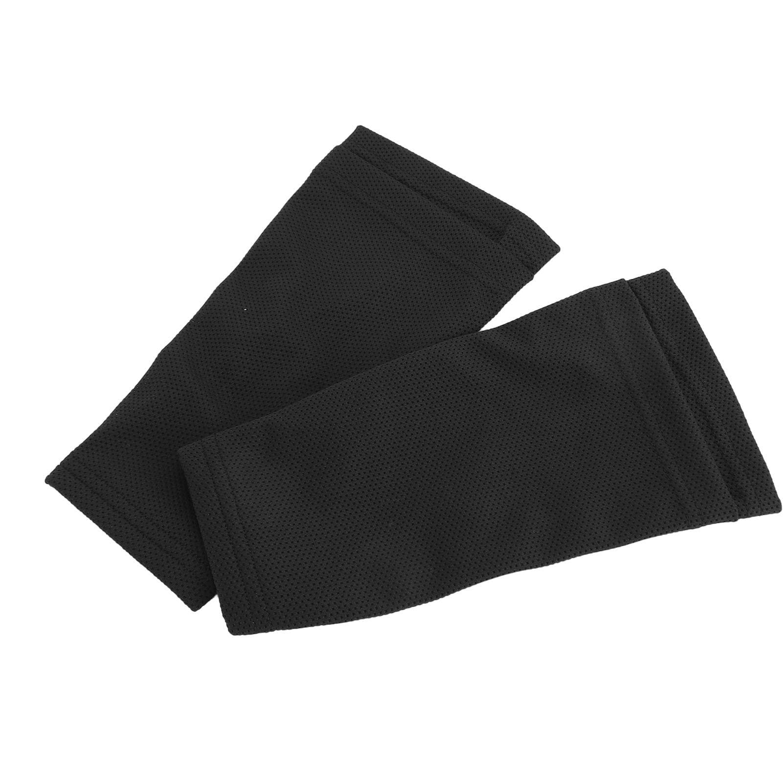1 Pair Soccer Shin Guards Sleeves Prevent Slip Double Layers Football Compression Calf Sleeves L M(for 4-6.5kg)