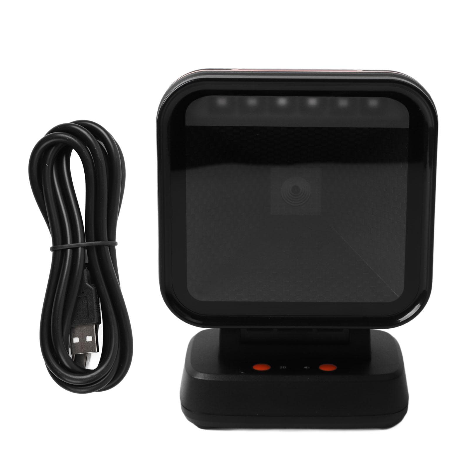 Desktop Barcode Scanner Auto Sensing Continuous Scanning Reliable Barcode Reader Scanner for
