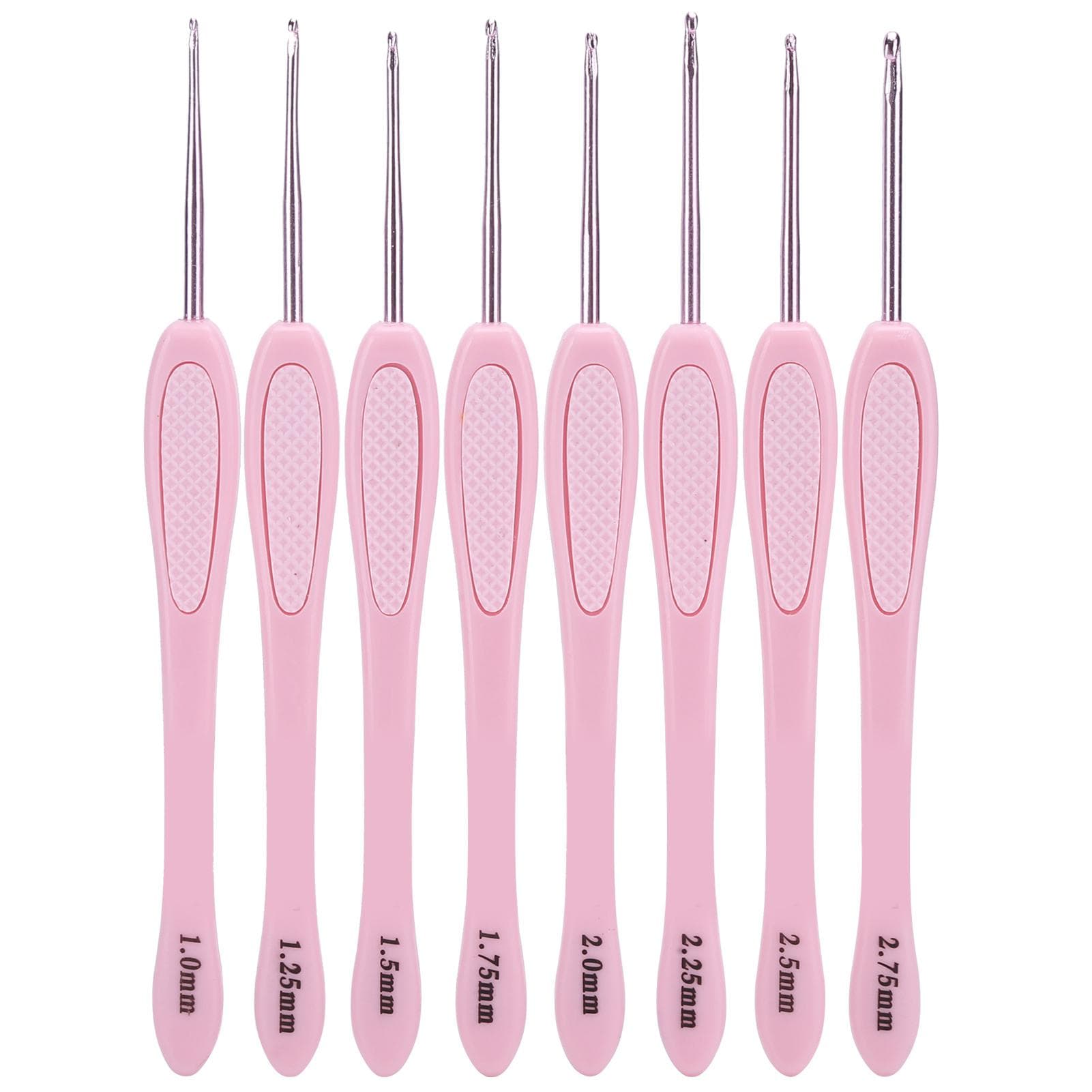 8pcs Crochet Hooks Sewing Needles Knitting Needles Crochet Hook Sweater Weaving Tools