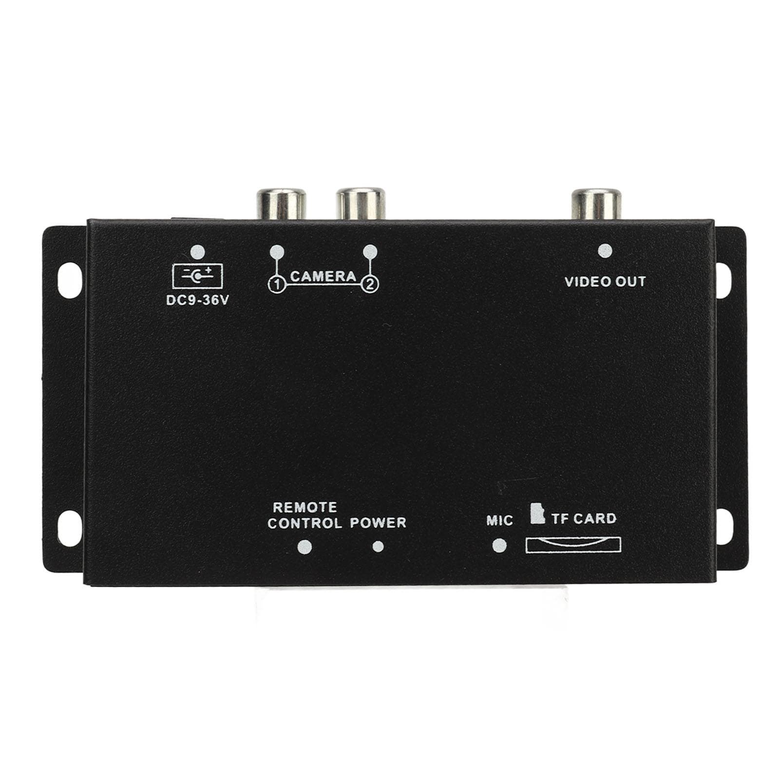 DC 12V 24V 2 Channel Mobile Digital Video Splitter Control Box Backup Camera 720P Image Switch for