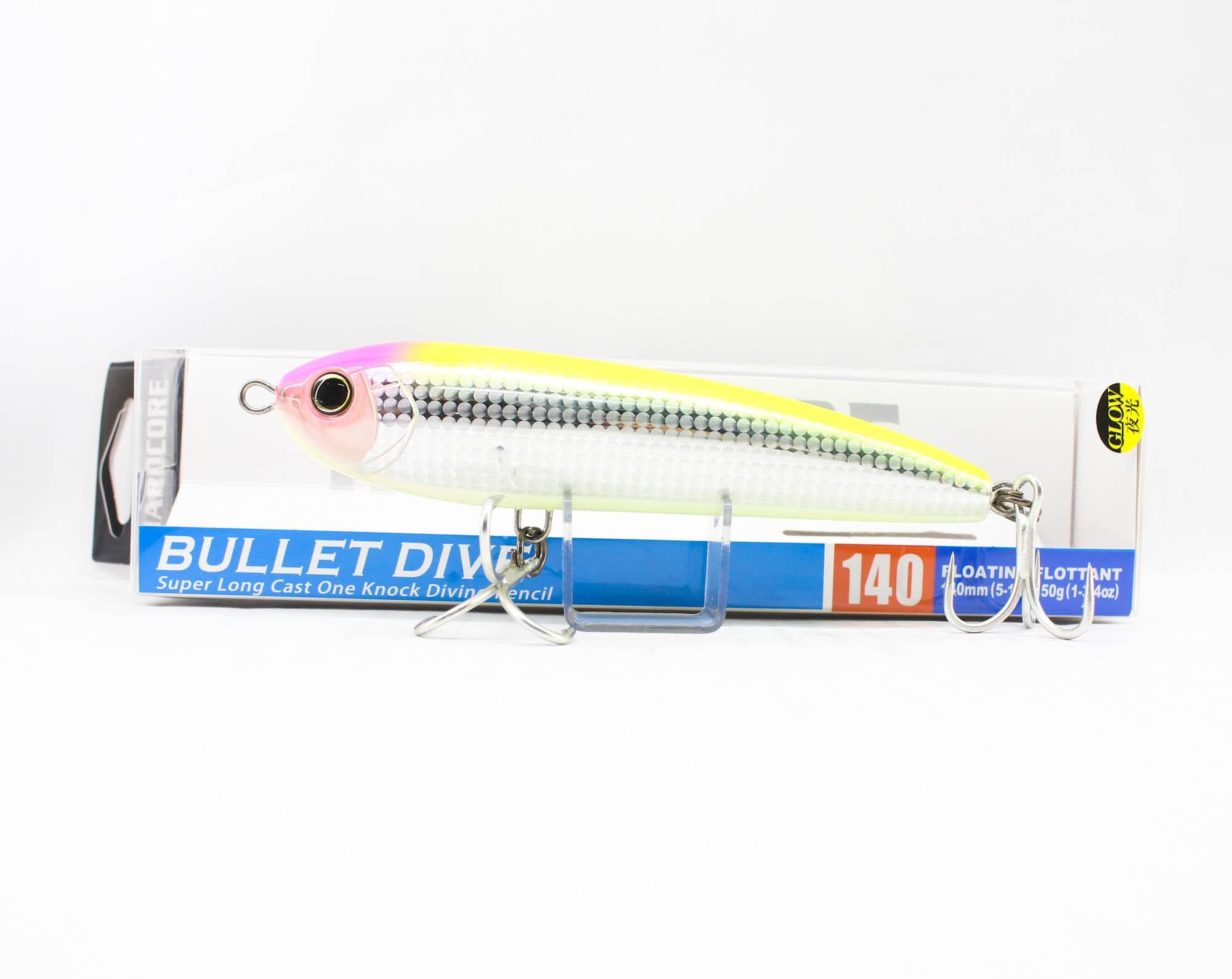 Yo Zuri Duel Hardcore Bullet Dive 140 mm Floating Lure F1222-HLCL (8909)