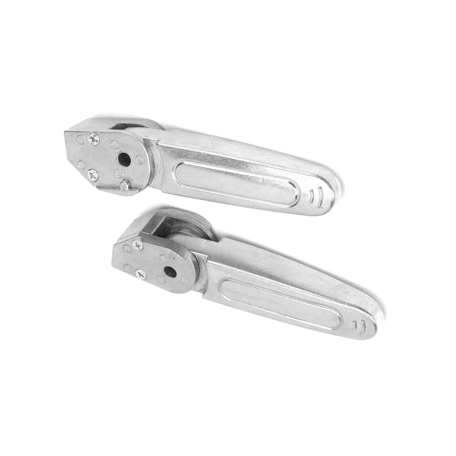 2pcs Foot Pegs Pedal Automatic Retractable Aluminum Alloy Footrests Universal Motorcycle Parts