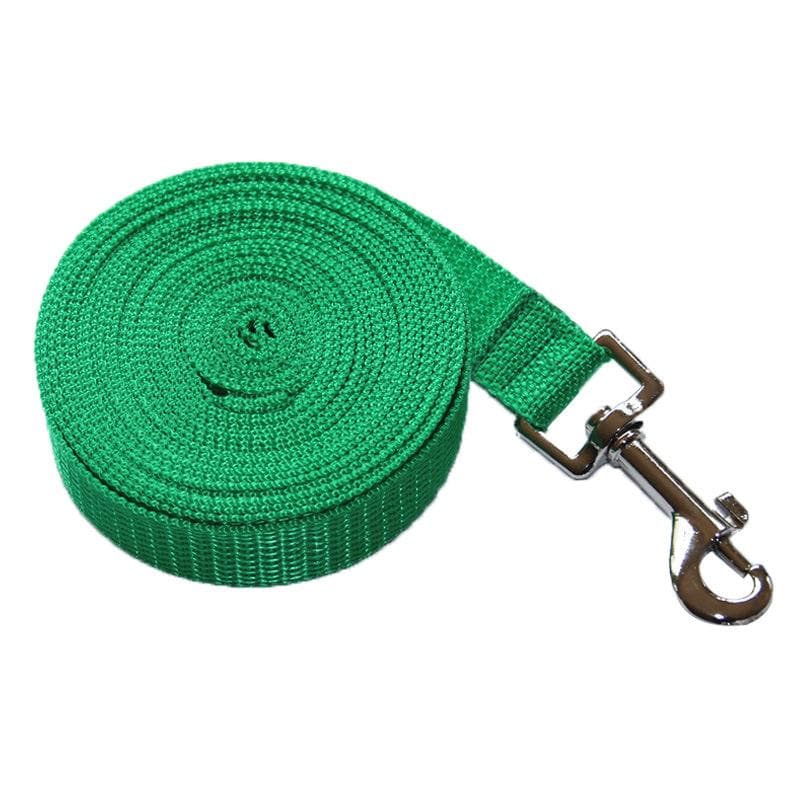 Dog Leash Long Leashes Easy Clean Traction Lead Rope For Small Medium Large Big Dogs Walk Training Pet Leashes Waterproof green