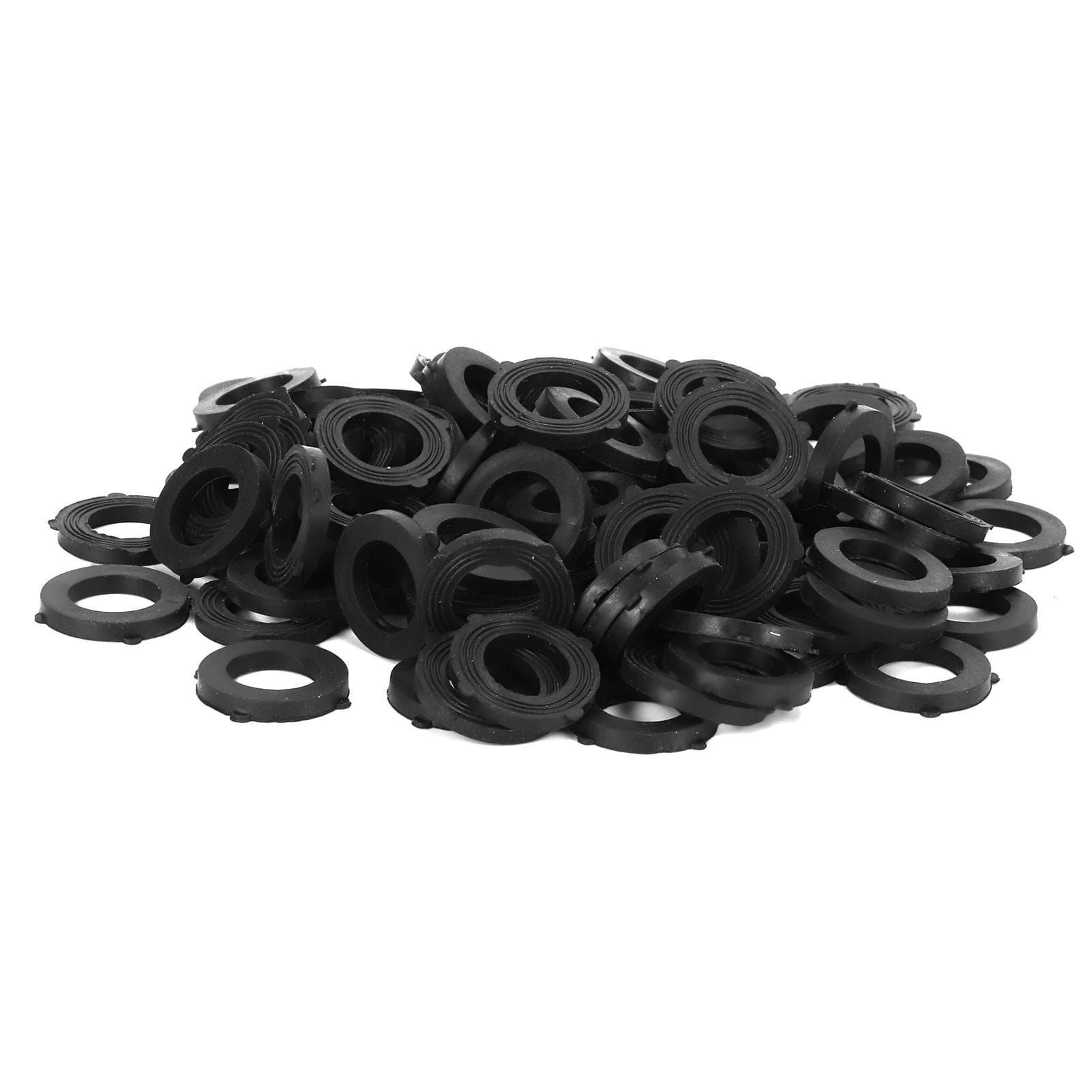 100Pcs G3/4 Rubber Washer Waterproof Garden Hose Faucet Sealing Gasket Accessories