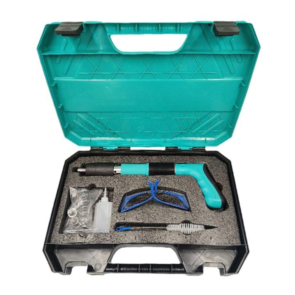 Portable Home Fit Up Metal Plate Nailer Multifunction Wall Fastening Tool LaborSaving Nail blue