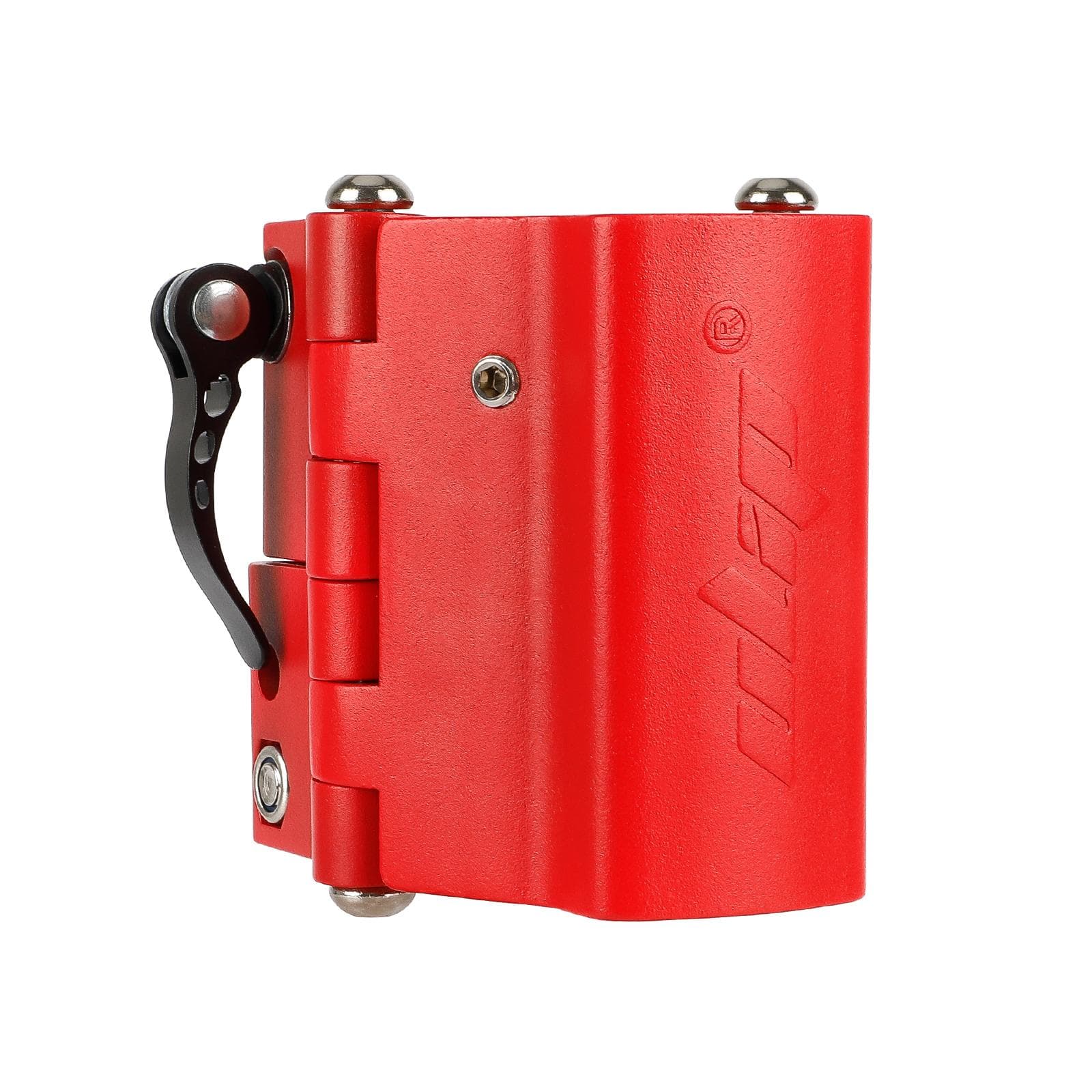 Ulip Upgrade Folding Clamp Vertical Rod Rugged Lock Universal Electric Scooter Accessory red