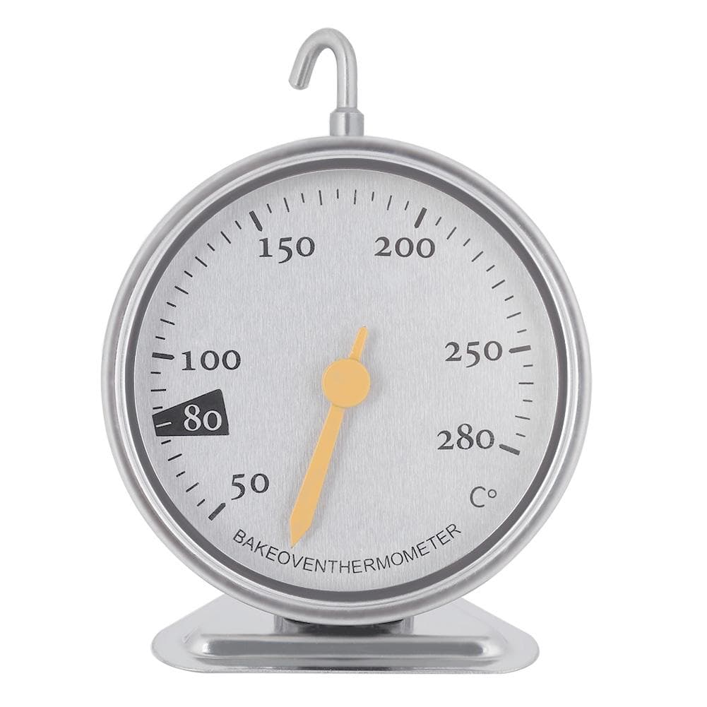 Stainless Steel Oven Thermometer Large Dial Kitchen Oven Thermometer 50 celsius to 280 celsius