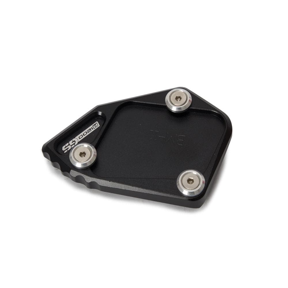 Kickstand Plate Pad Motorcycle Accessories Foot Side Stand Enlarger black