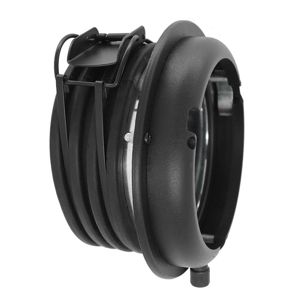 Metal Interchangeable Mount for Bowens Mount Accessories to be Used for Profoto Flash black