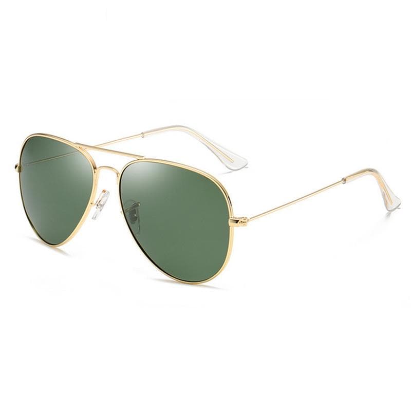 Metal Pilot Sunglasses Women Men Classic Prescription Glasses 0 -0.5 -1.0 -2.0 To -4.0 Stylish UV Protection 0