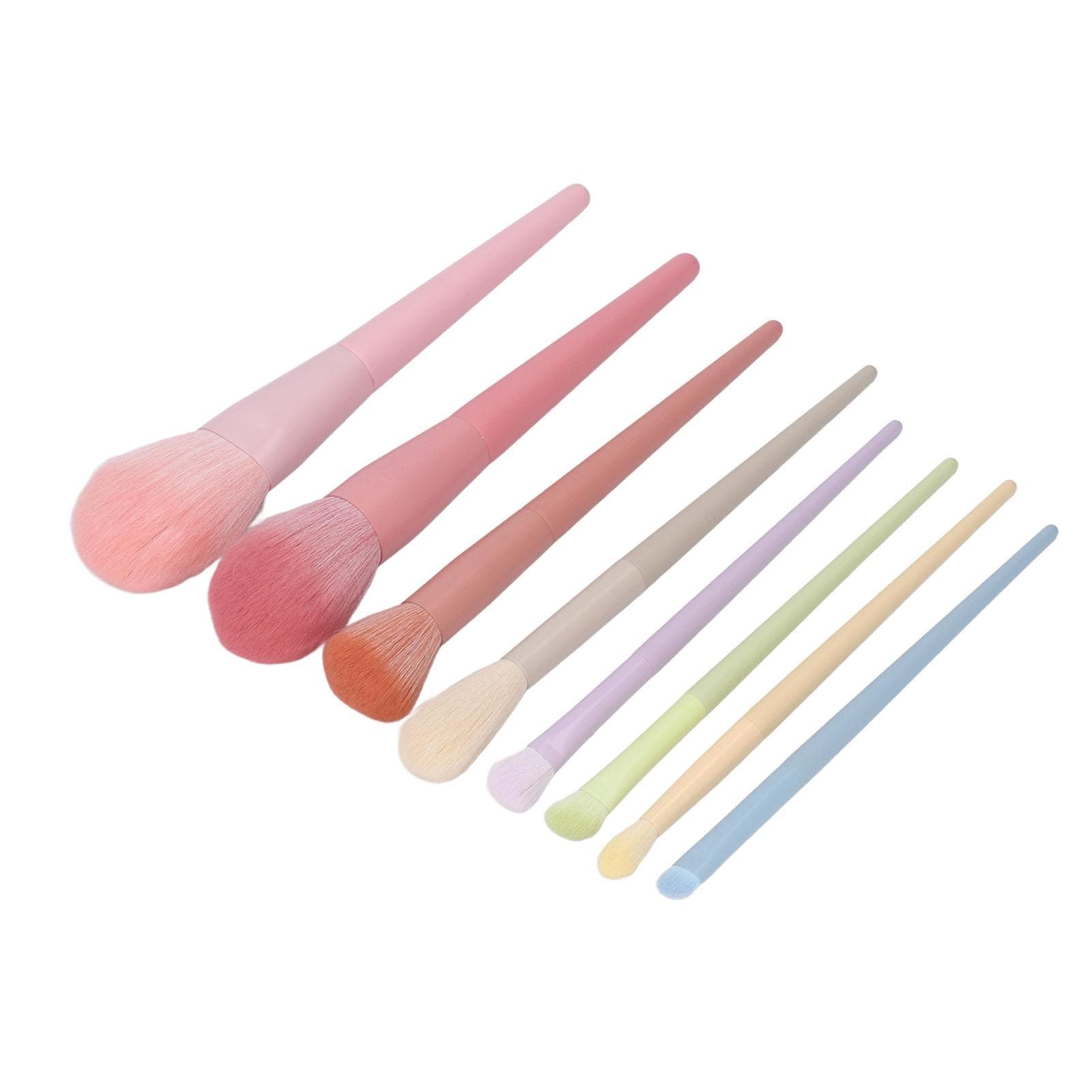 8pcs Makeup Brush Set Ergonomic Powder Eyeliner Eyeshadow Concealers Brushes Kit Professional Full