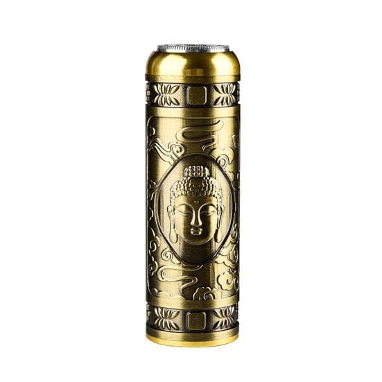 Shaver Rechargeable Easy to Clean 320mAh Convenient Washable Mini Electric Shaver for Facial Cleaning Buddha antique brass