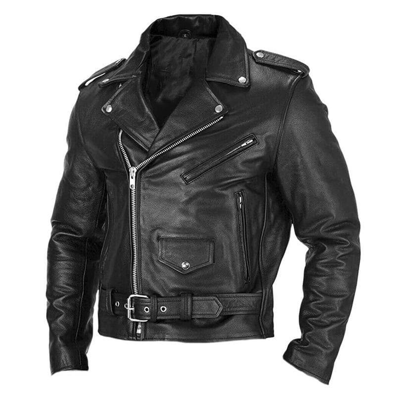 Mens Fashion Leather Jacket Slim Fit Stand Collar PU Jacket Male Anti-wind Motorcycle Lapel Diagonal Zipper Jackets Men XS black