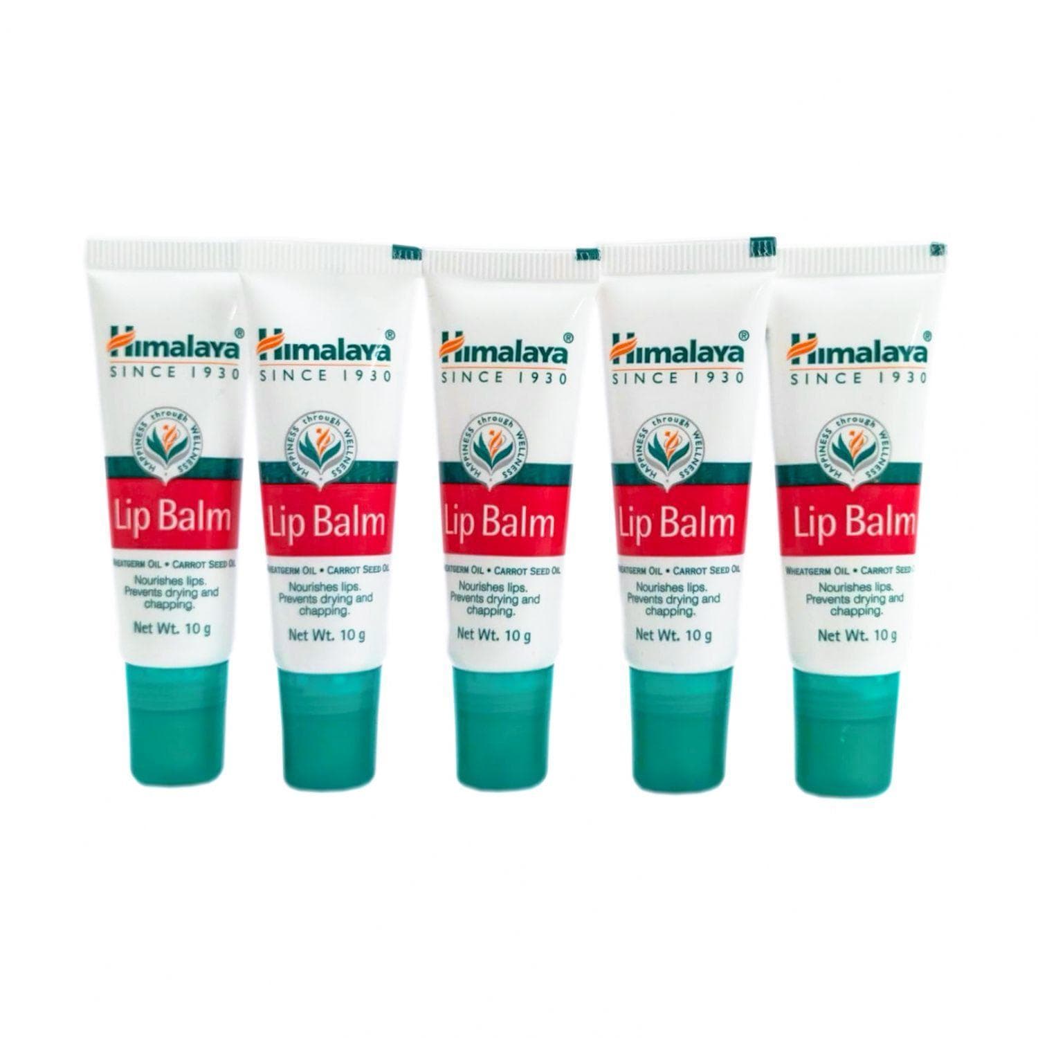 Lip care set (5 x 10 g), Lip Balm Set, Himalaya 9.75