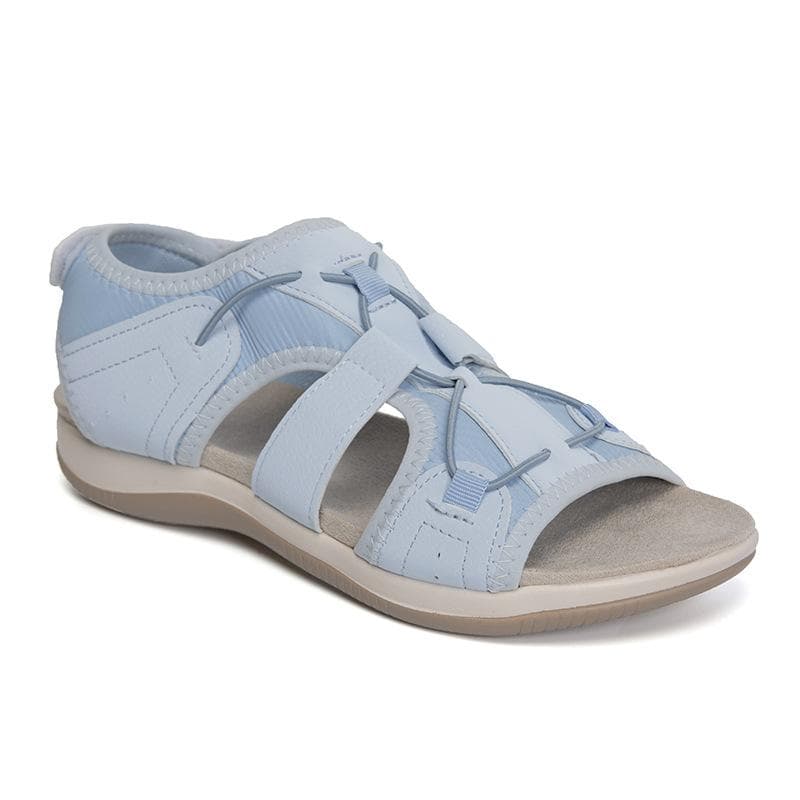 Woman Summer Sandals Women Slippers Casual Shoes Ladies Flats Comfy Low Cut Flat Sandal Beach Shoes Women Flip Flops Slides 35 light blue