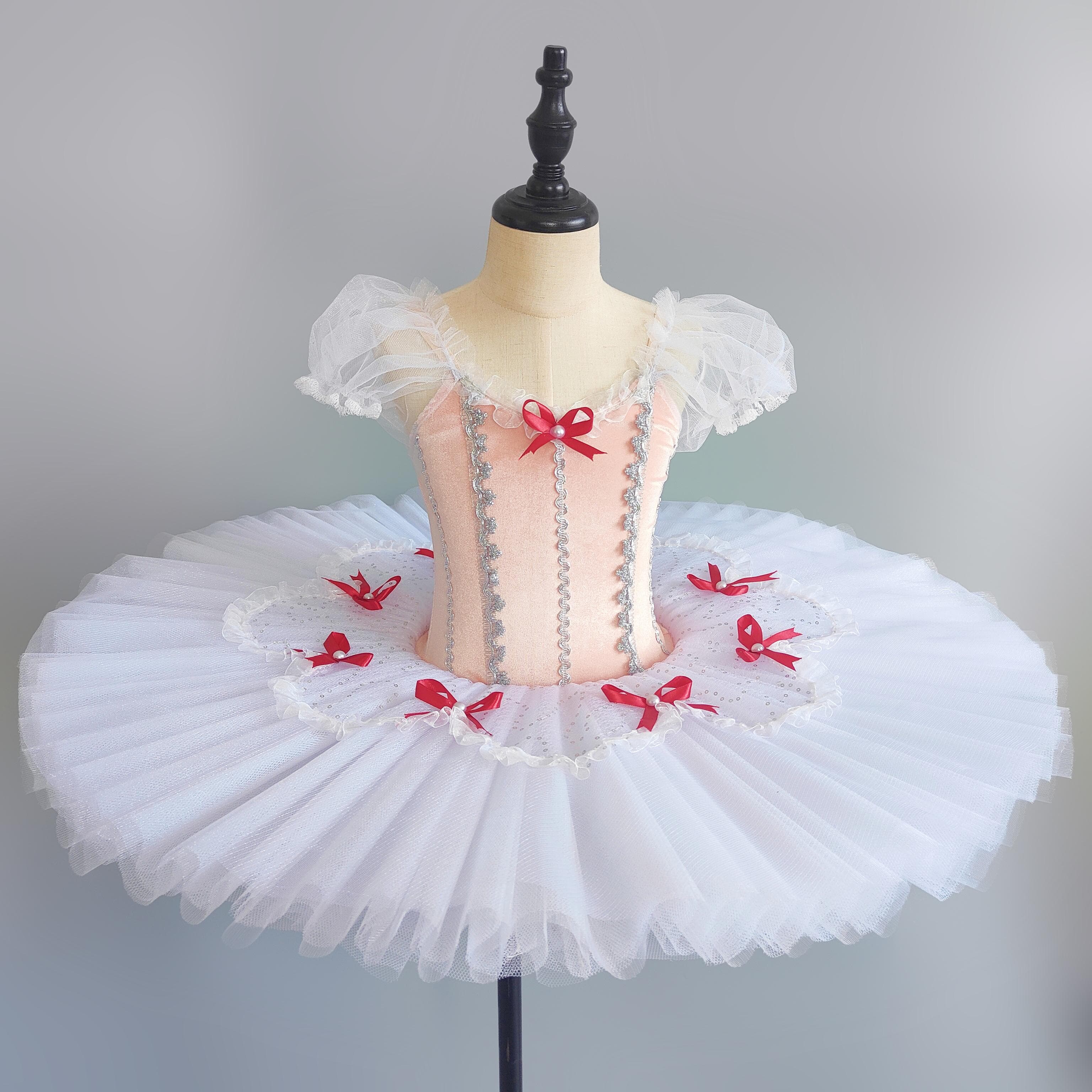 Classic Professional Ballet Tutu Dance Dress Girls Adult Kids Swan Lake Ballerina Party Dance Costume Leotards Ballet Dress 150 CM