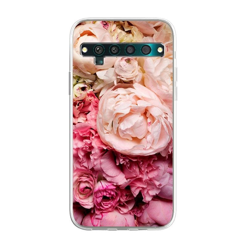 Soft Silicone TPU Case For TCL 10 Pro 6.47 inch Back Case For TCL 10L 6.53 inch Phone Cover Cute Cartoon Phone Bumper Coque TCL 10L