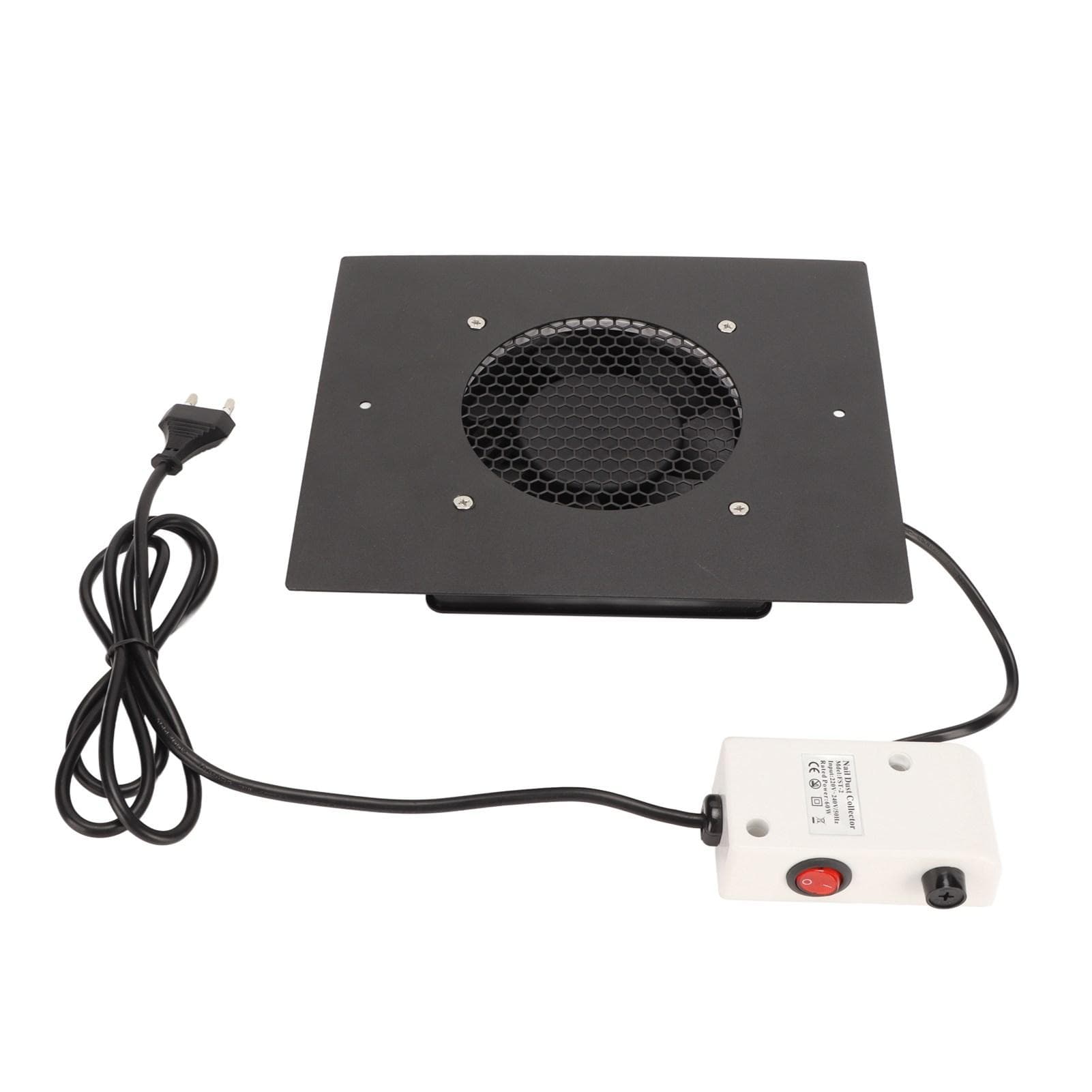 Nail Dust Collector Machine Powerful Reusable Filter Lightweight Vacuum Suction Cleaner Extractor EU PLUG