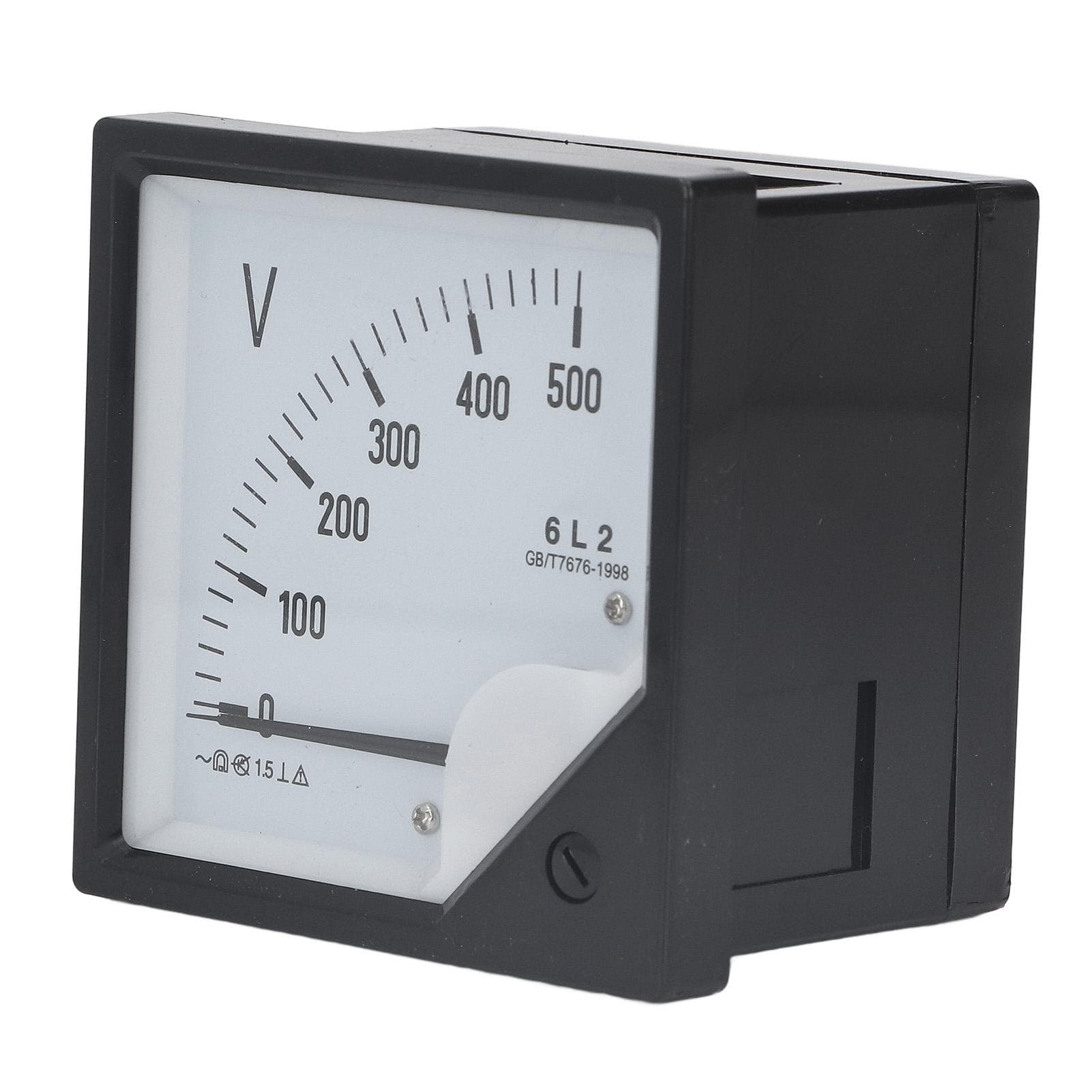 Analog Voltmeter AC 0?500V Pointer Volt Meter Panel Needle Voltage Gauge for Equipment