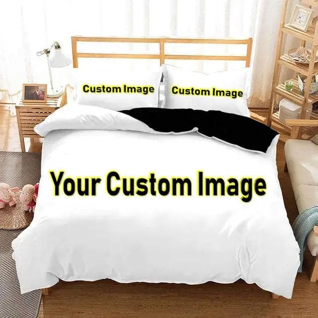 3D Custom Po Bedding Set Interesting Creative Customized Duvet Cover With Pillowcases Twin Full Queen King Size Dropshipping Us-Queen228x228cm