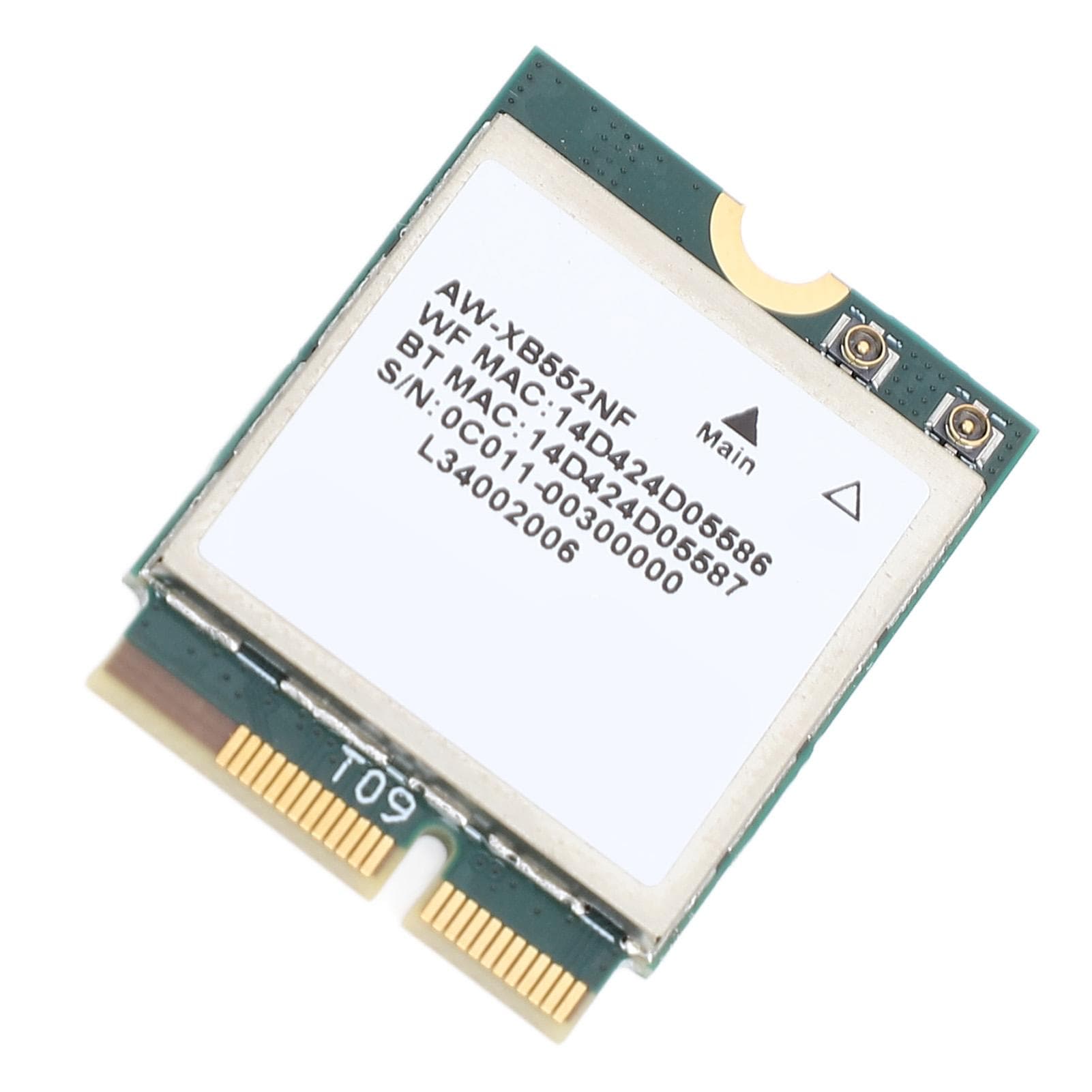 MT7902 Wireless Network Card Module 2400Mbps 2.4GHz 5GHz 6GHz Tri Band Bluetooth 5.2 M.2 Network