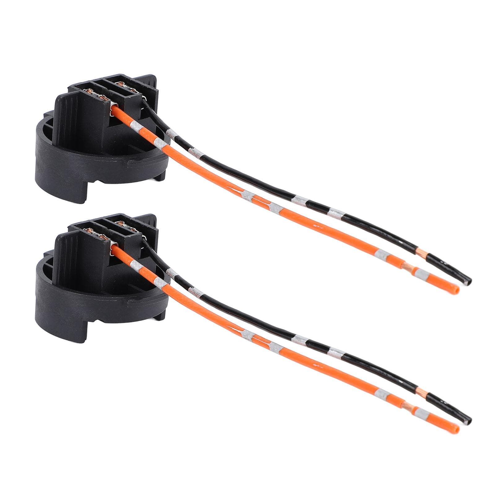 2PCS H7 Headlight Bulb Socket Holder Precise Fit DC12 to 24V High Performance for Avante Mistra